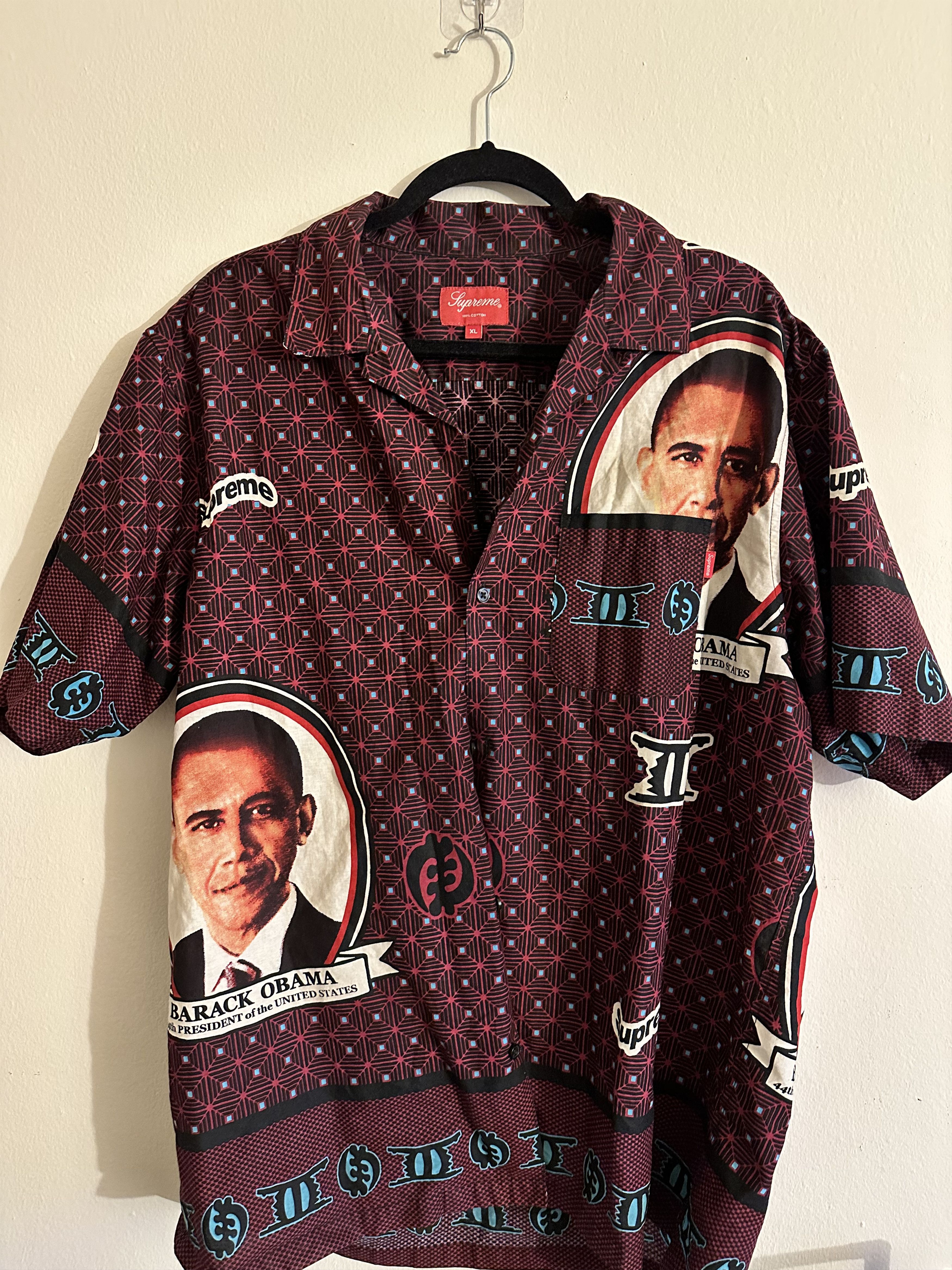 Barack obama supreme shirt on sale