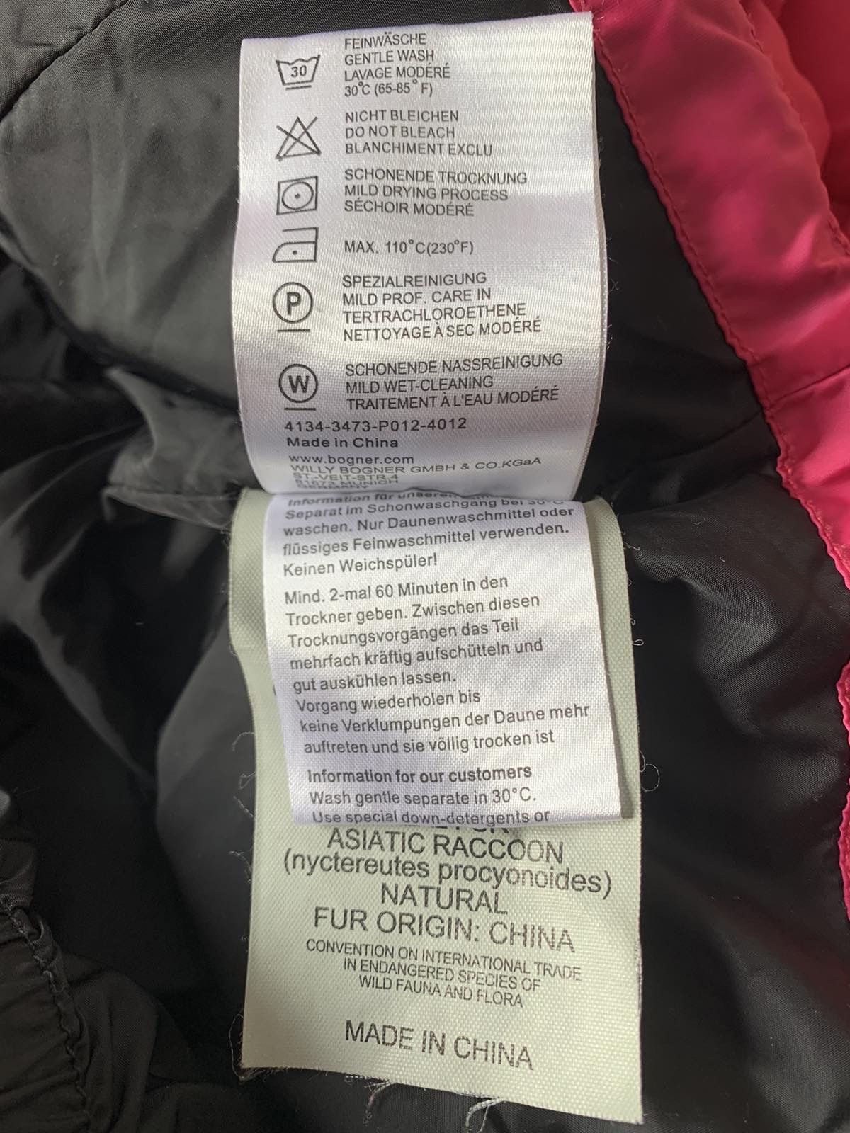 Bogner 🌸 Bogner Fire+Ice Pink Down Jacket Size L / US 10 / IT 46 - 11 Thumbnail