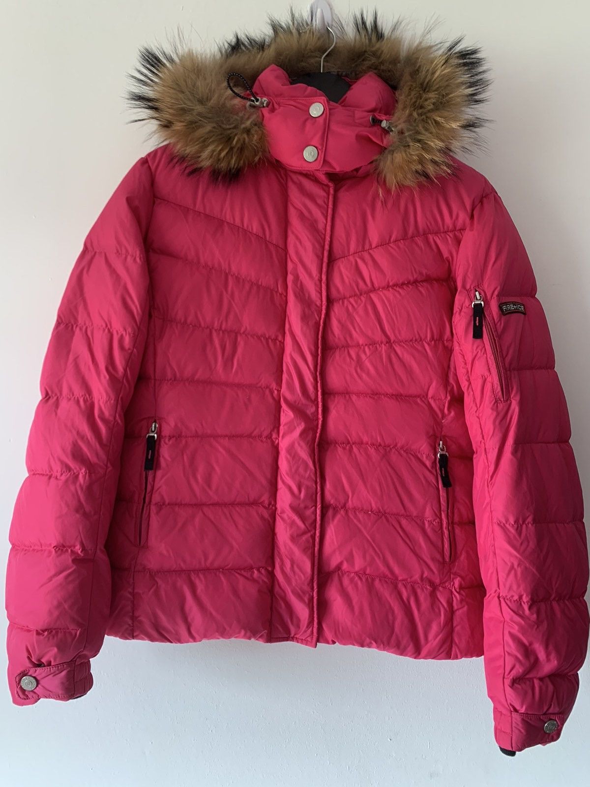 Bogner 🌸 Bogner Fire+Ice Pink Down Jacket Size L / US 10 / IT 46 - 1 Thumbnail