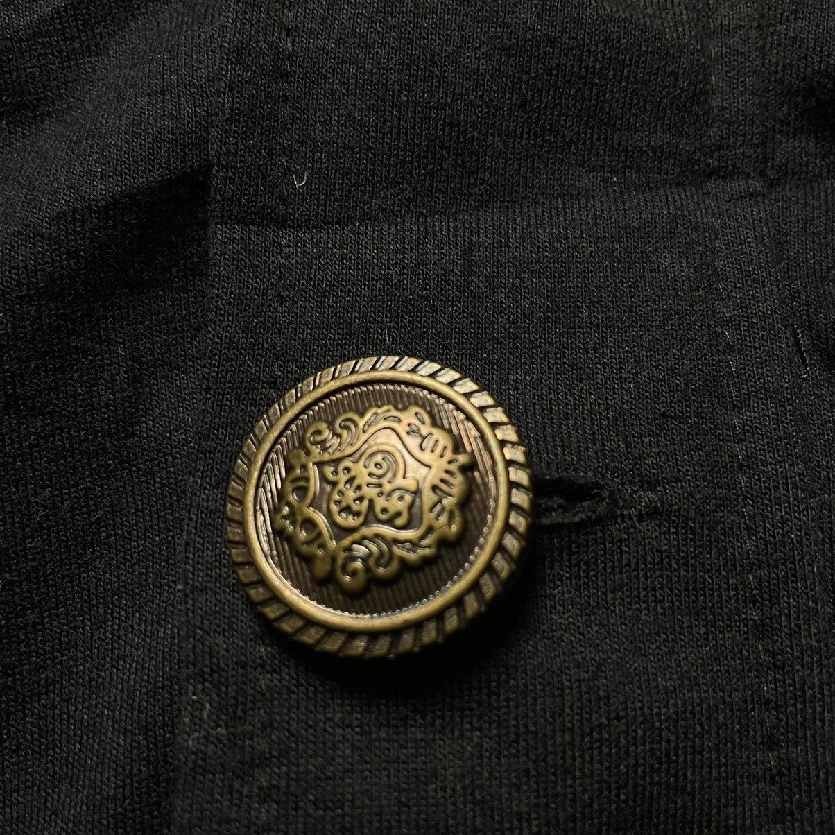 If Six Was Nine 🇯🇵 PLG BUTTON UP FULL ZIP PUNK GOTHIC BONO JACKET Size US M / EU 48-50 / 2 - 7 Thumbnail