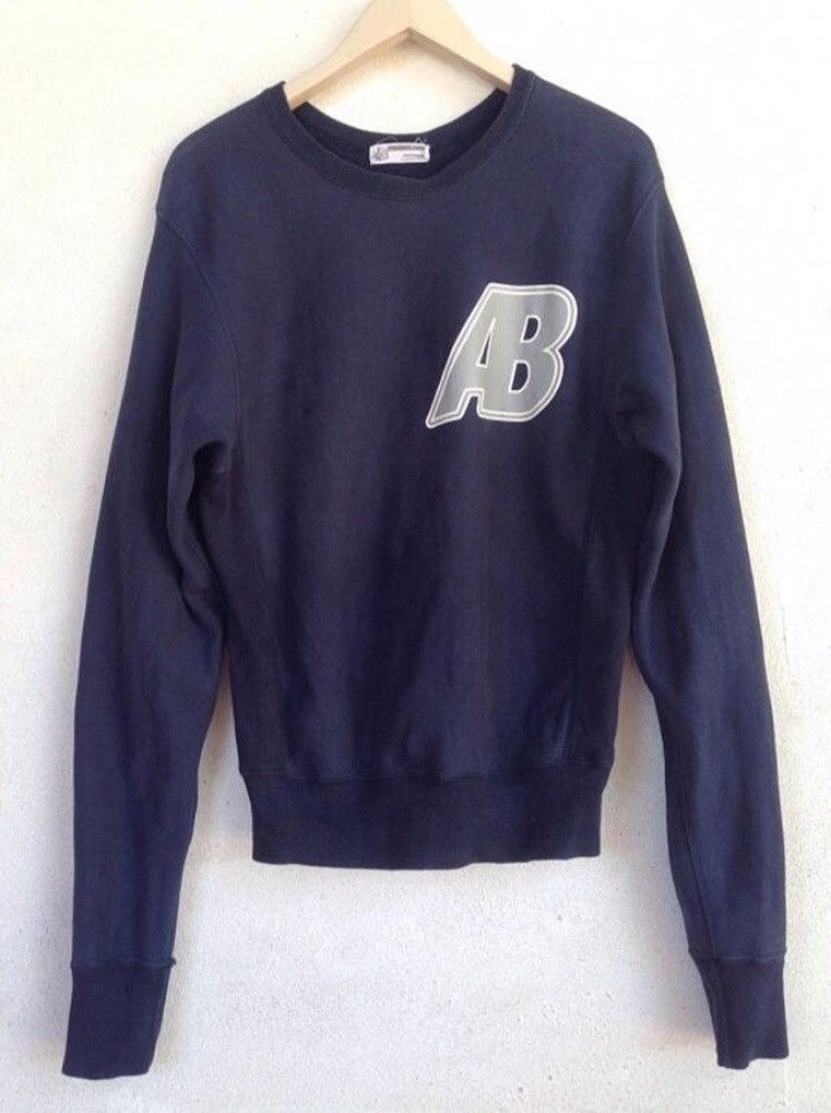 Bape Vintage A Bathing Ape AB Logo Crewneck Size US L / EU 52-54 / 3 - 1 Thumbnail