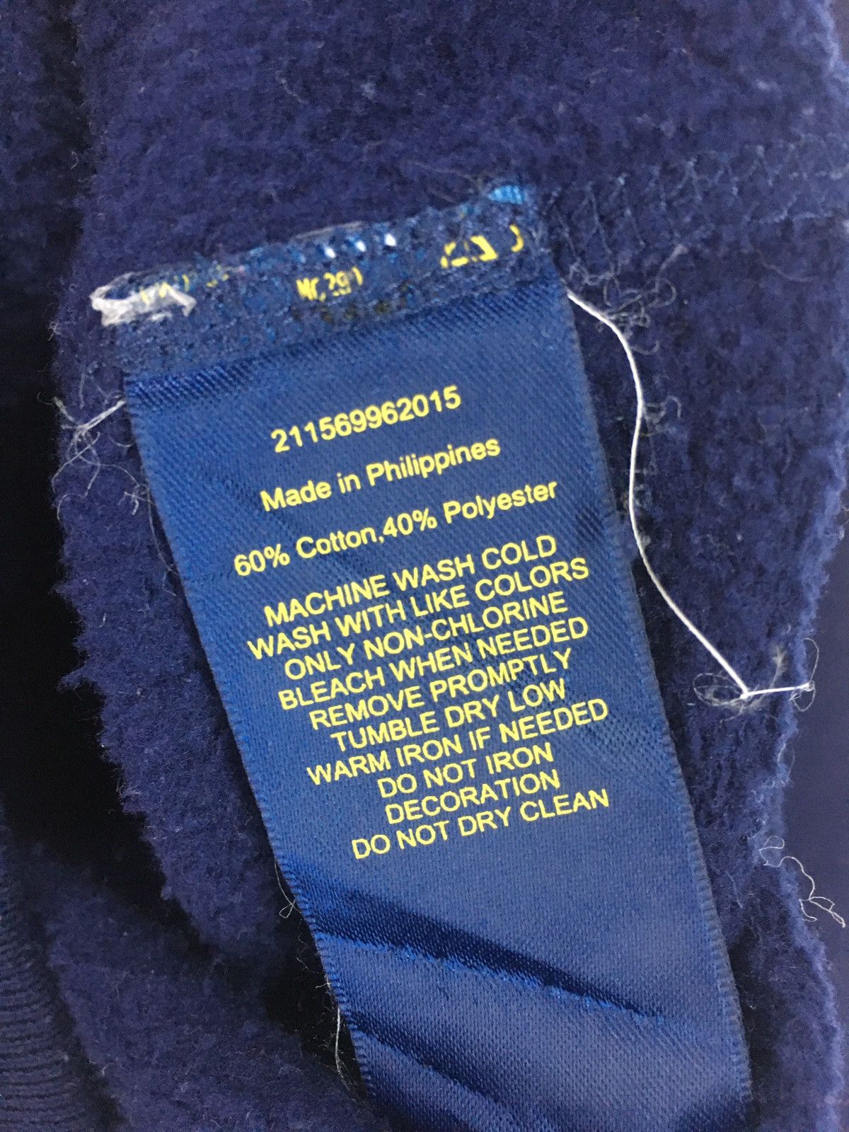 Polo Ralph Lauren Vintage Polo Ralph Lauren zip up hoodie Size US L / EU 52-54 / 3 - 7 Thumbnail