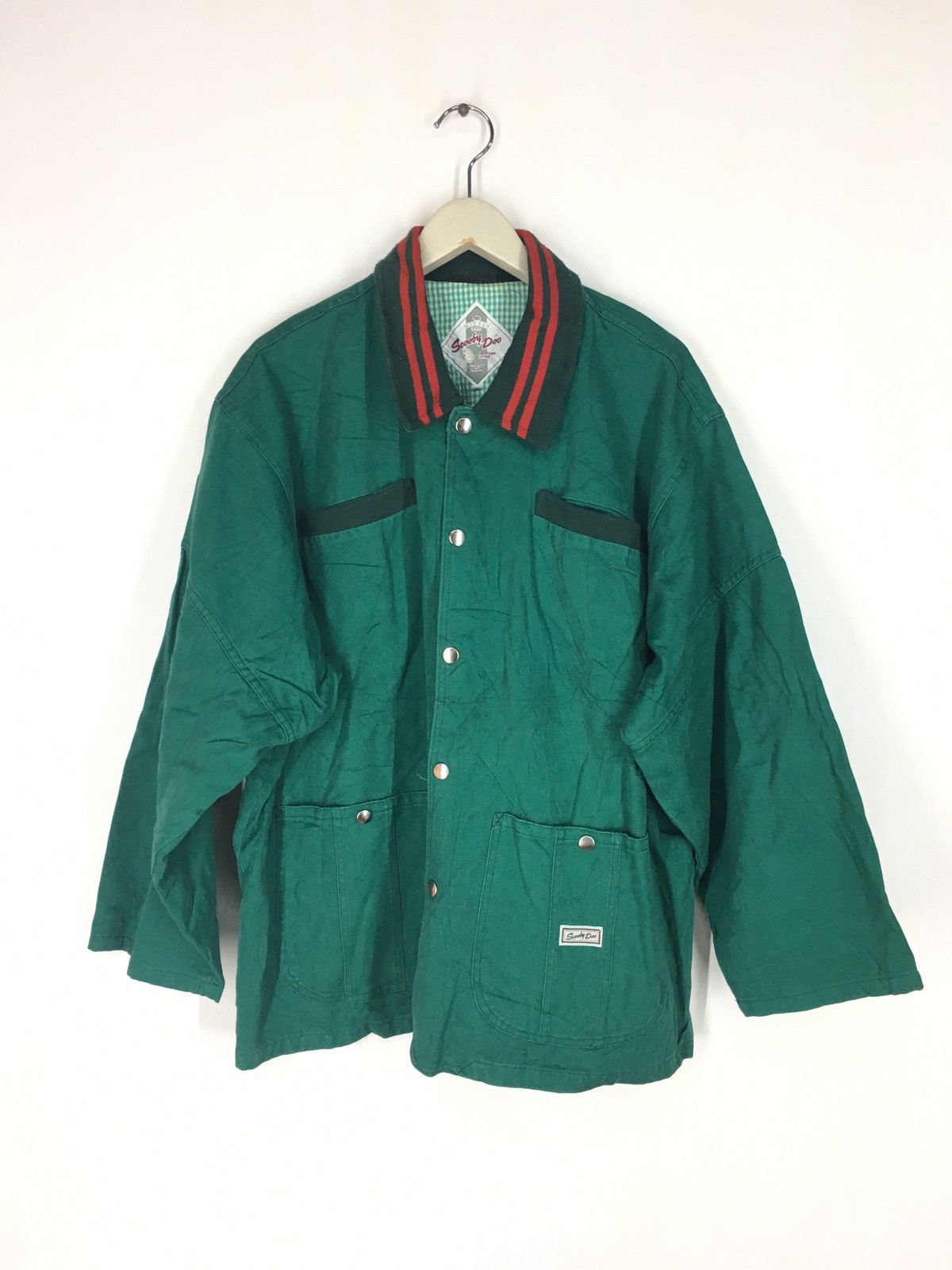 image of Scooby Doo By Big John Chore Coat Jacket in Green, Men's (Size Medium)