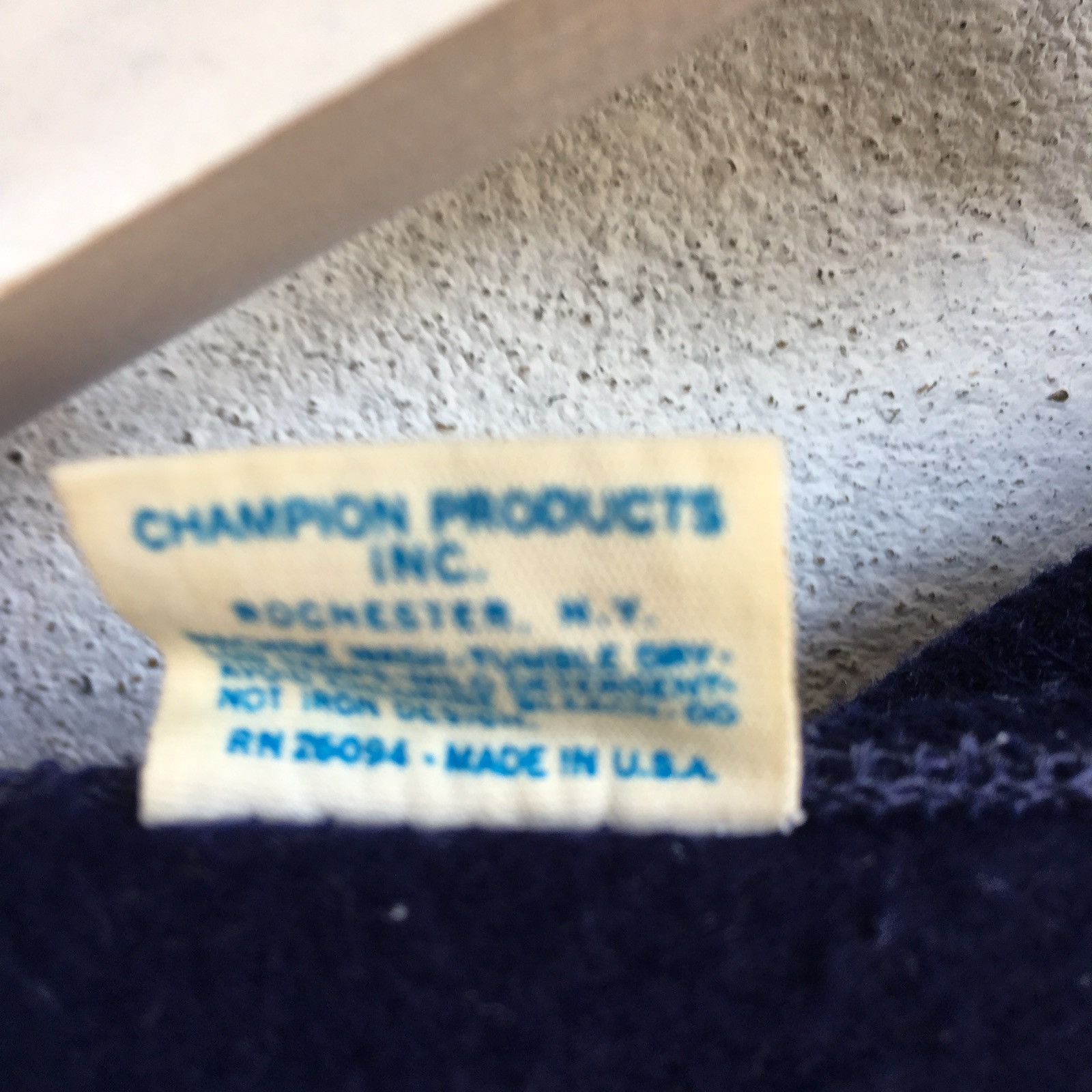 Champion Vintage 70s Champion Blue Bar University Of North Dame Size US M / EU 48-50 / 2 - 8 Thumbnail