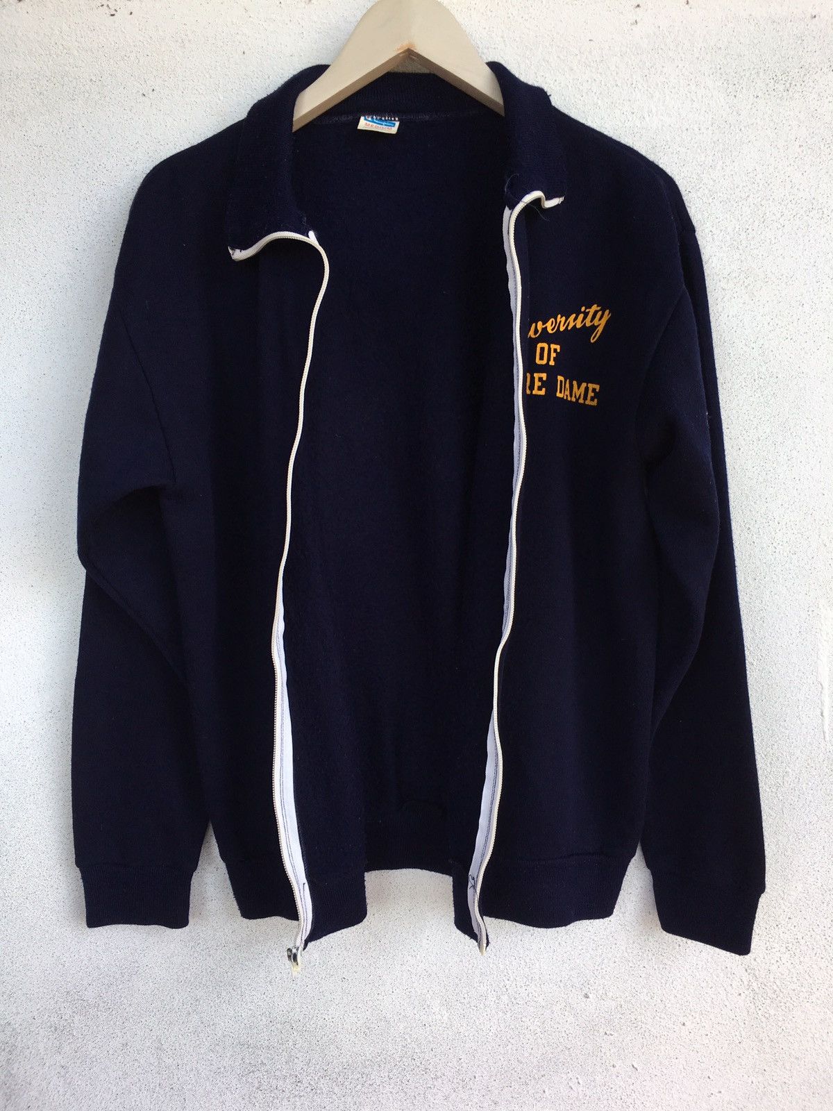 Champion Vintage 70s Champion Blue Bar University Of North Dame Size US M / EU 48-50 / 2 - 4 Thumbnail