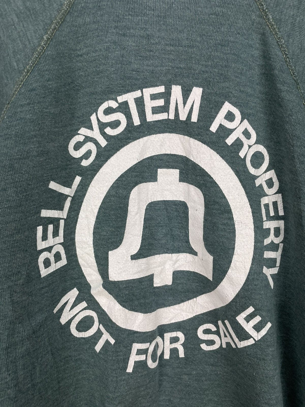 Vintage Vintage 70s Bell System Property sweatshirt Size US M / EU 48-50 / 2 - 5 Thumbnail