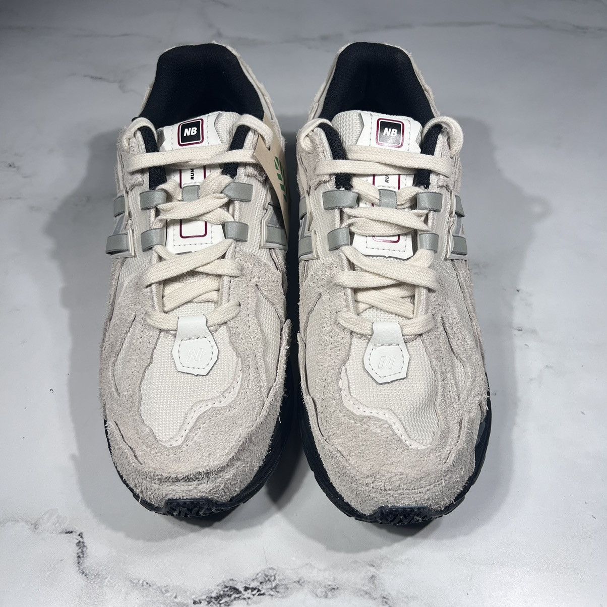 CNCPTS × New Balance New Balance X Concepts Pack 1906 R Beige Black Suede Sneaker Size US 12 / IT 42 - 2 Thumbnail
