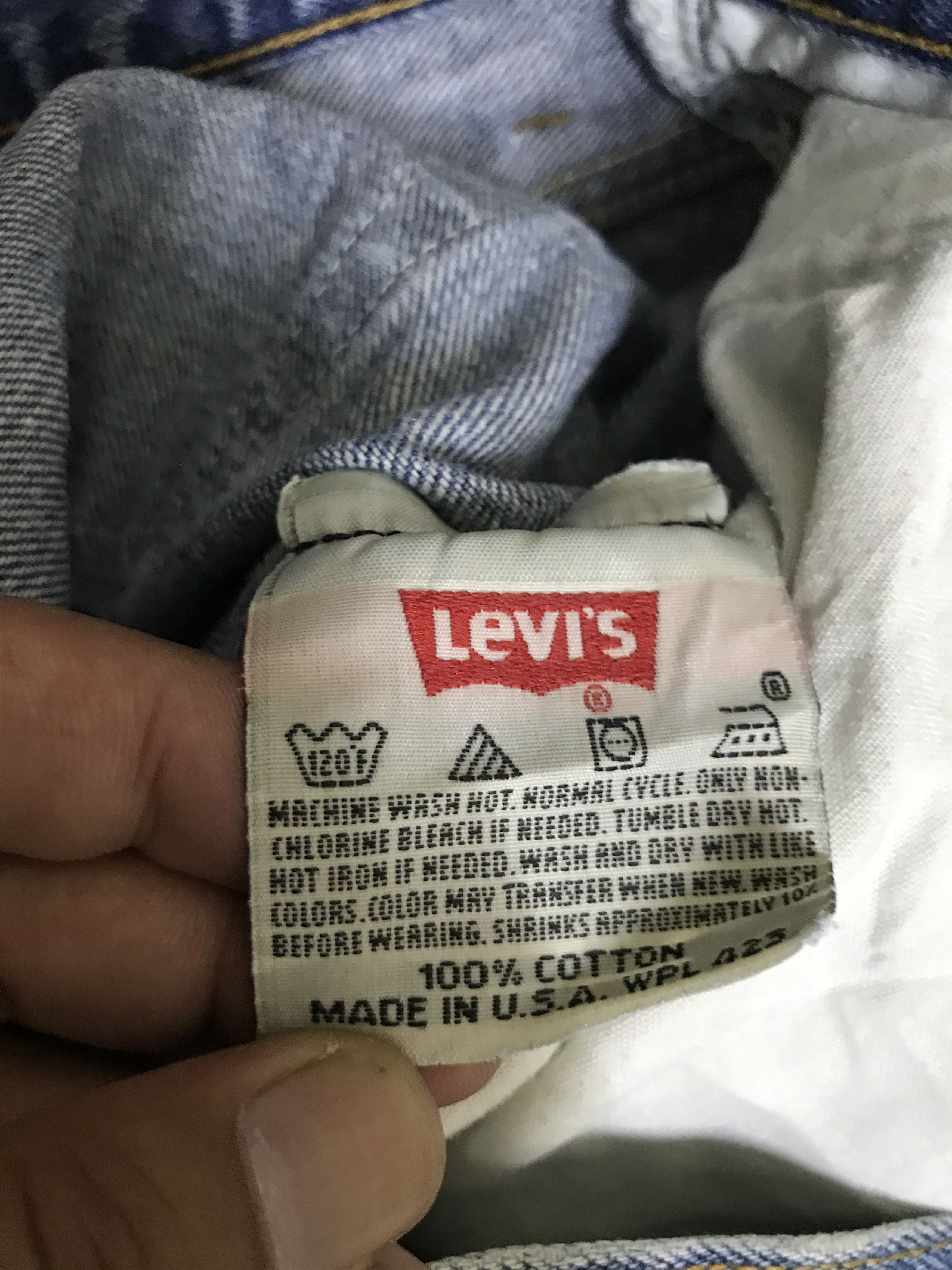 Levi's × Vintage VL180-Vintage Levis 501xx Dirty Distressed Jeans Size US 35 - 19 Thumbnail