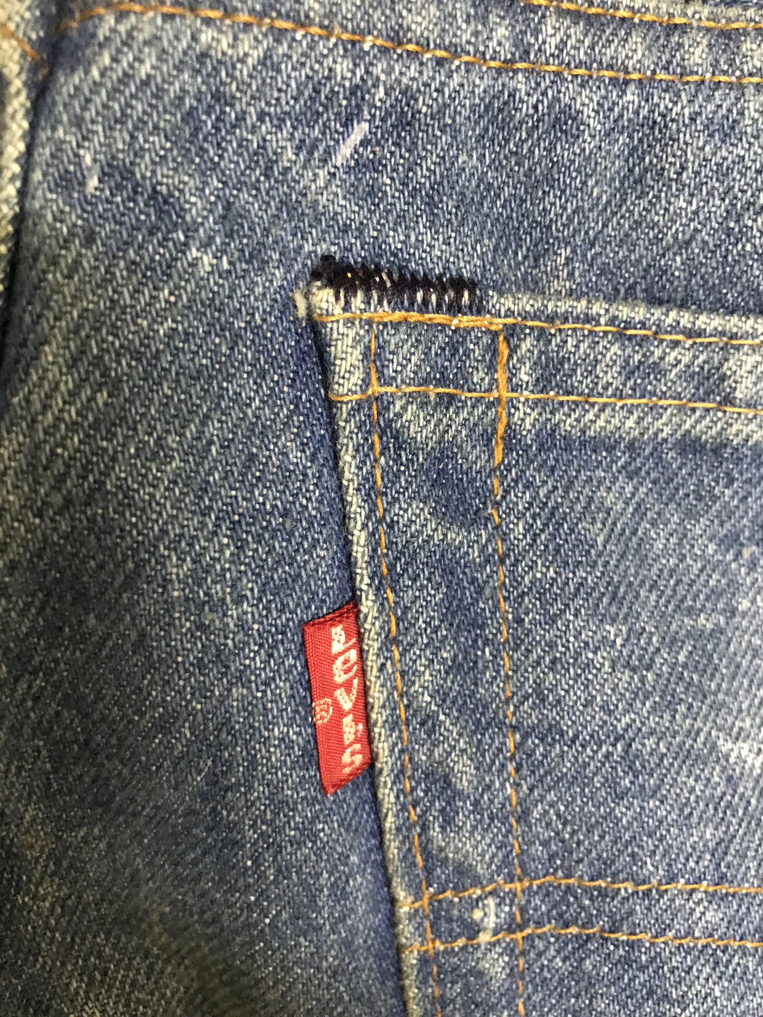 Levi's VL184-Vintage Rare Levis 517 Flare Blue Jeans Size US 30 / EU 46 - 17 Thumbnail