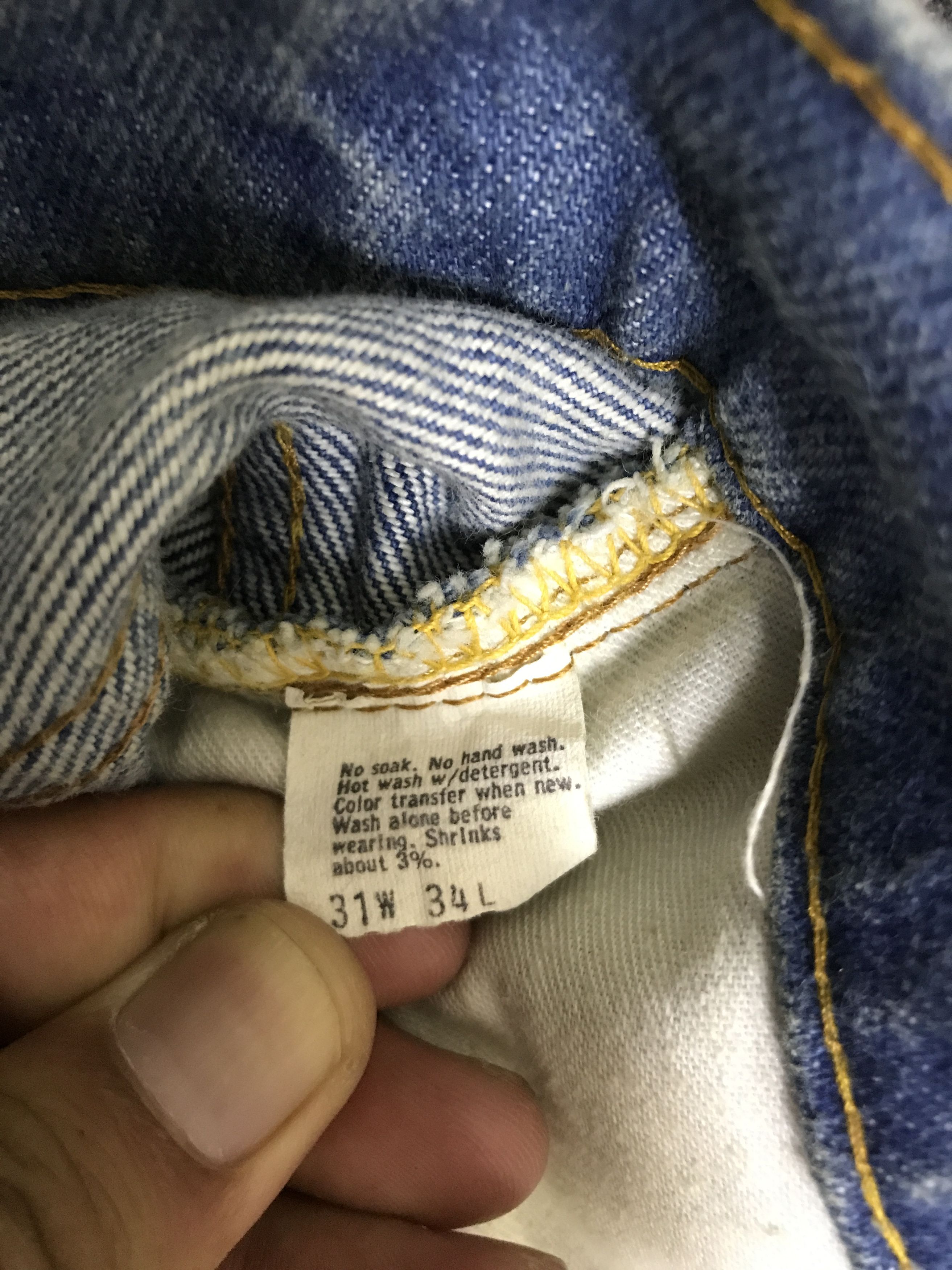 Levi's VL184-Vintage Rare Levis 517 Flare Blue Jeans Size US 30 / EU 46 - 16 Thumbnail