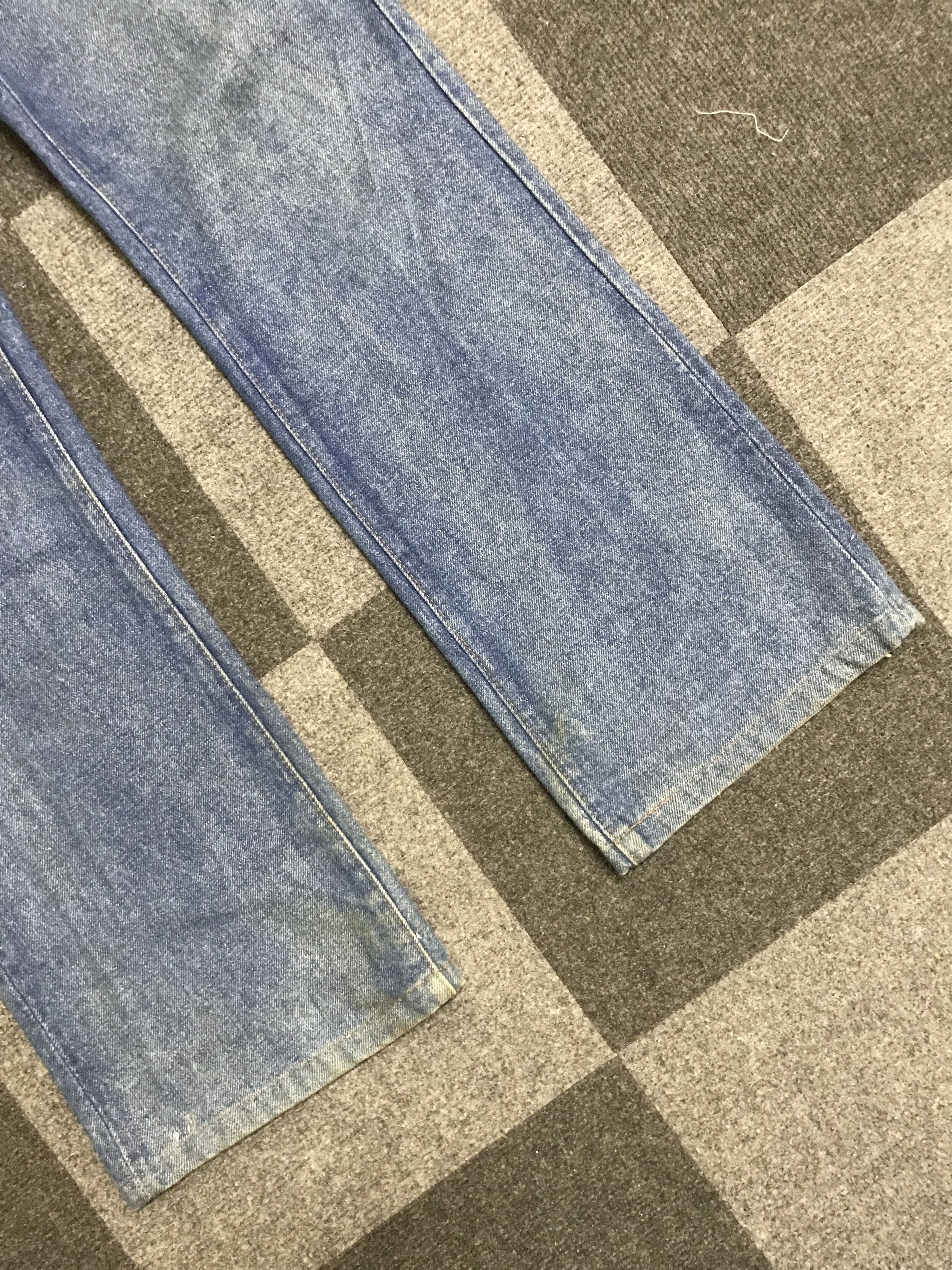 Levi's VL184-Vintage Rare Levis 517 Flare Blue Jeans Size US 30 / EU 46 - 4 Thumbnail
