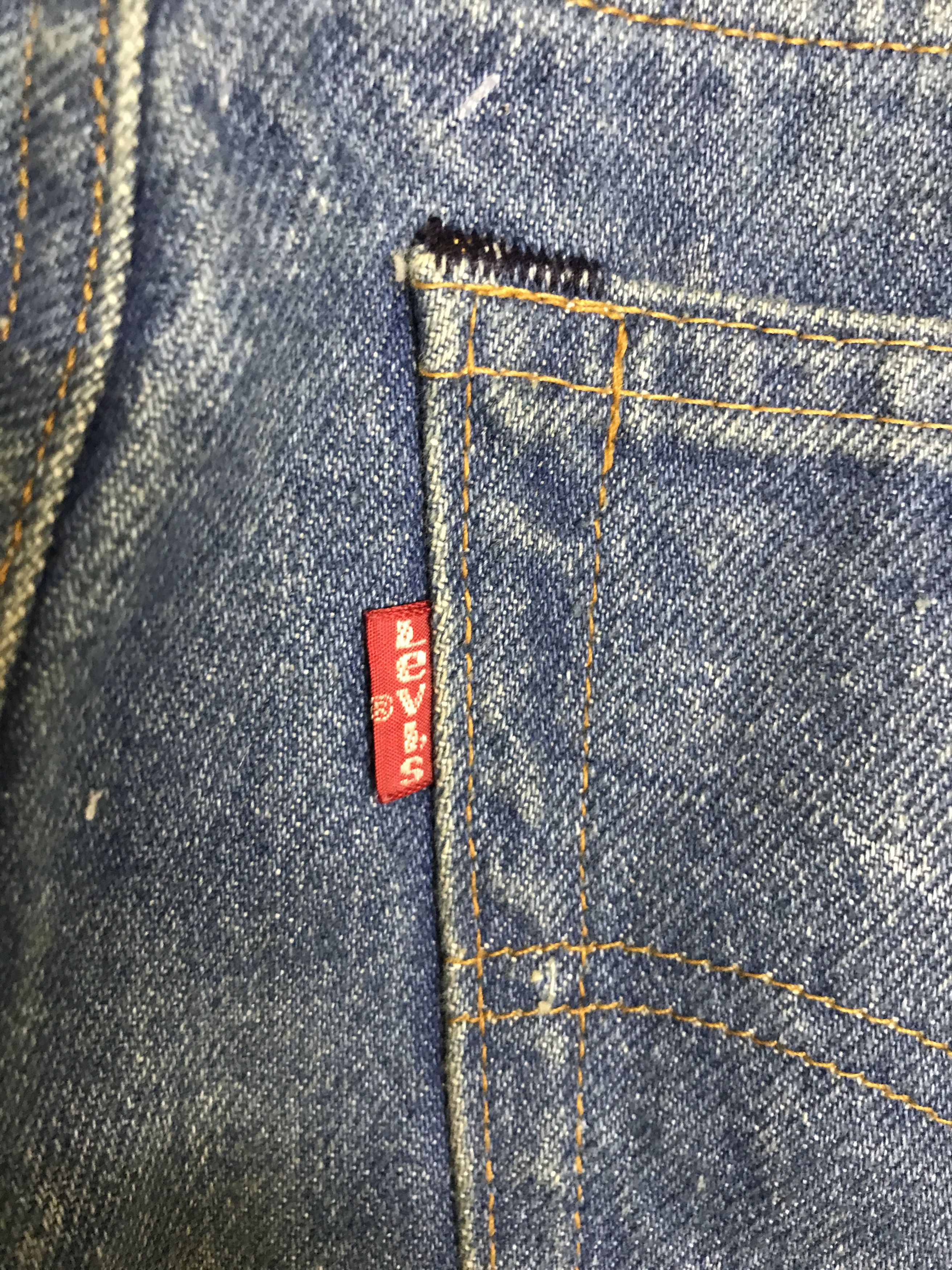Levi's VL184-Vintage Rare Levis 517 Flare Blue Jeans Size US 30 / EU 46 - 13 Thumbnail