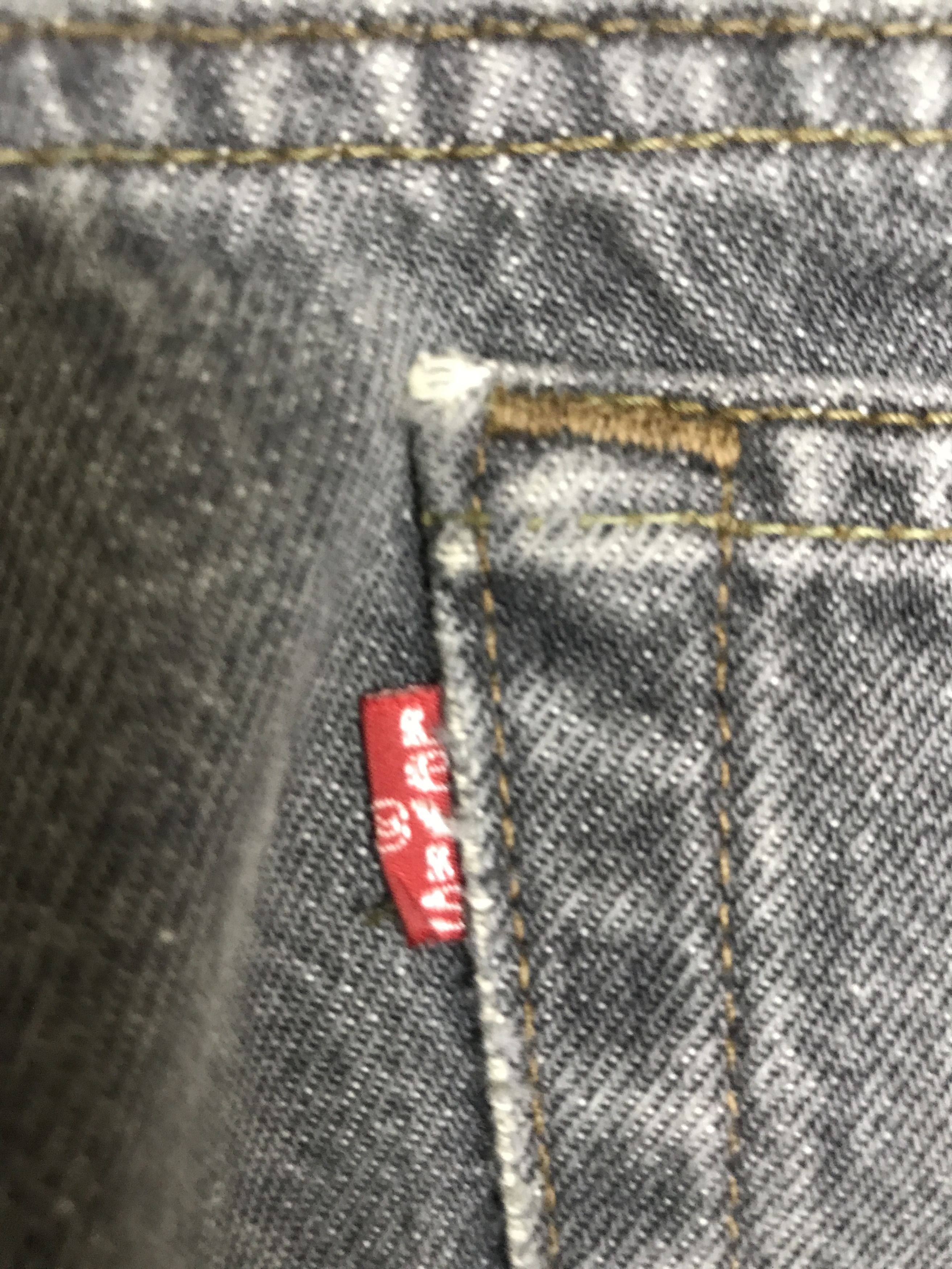 Levi's × Vintage VL185-Vintage Levis 501 Black Wash Jeans Size US 28 / EU 44 - 11 Thumbnail