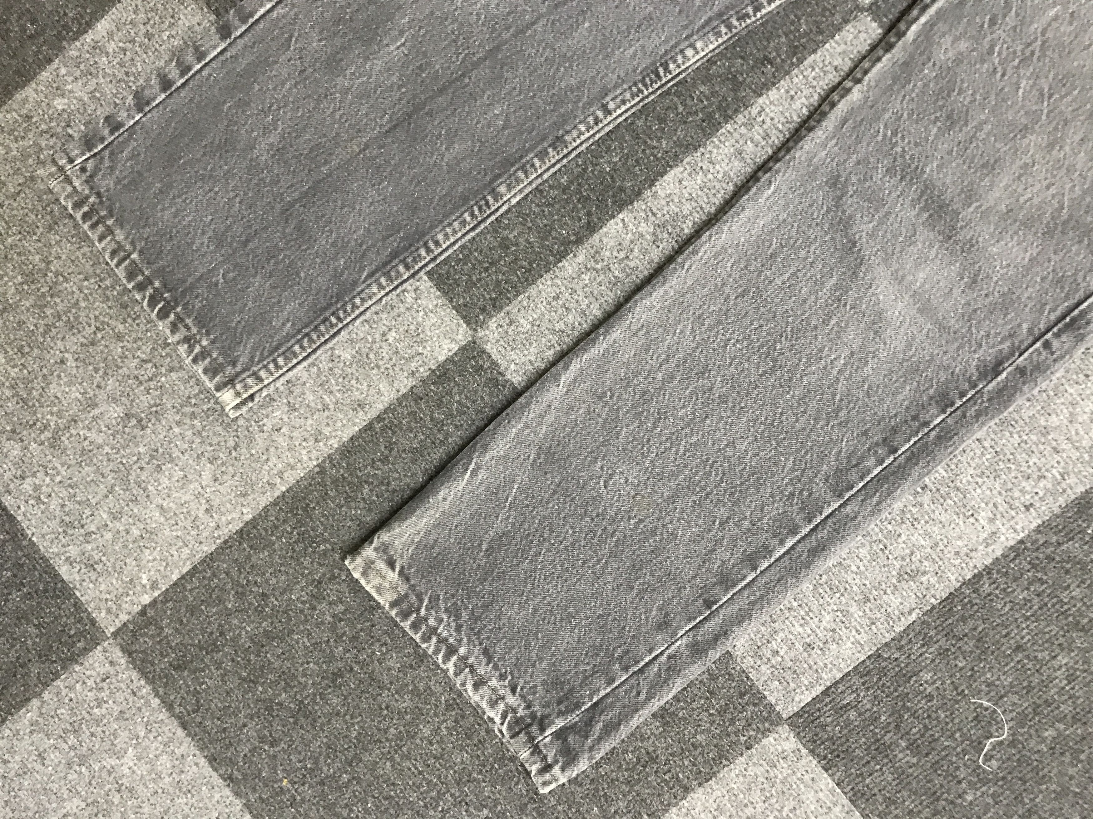 Levi's × Vintage VL185-Vintage Levis 501 Black Wash Jeans Size US 28 / EU 44 - 4 Thumbnail