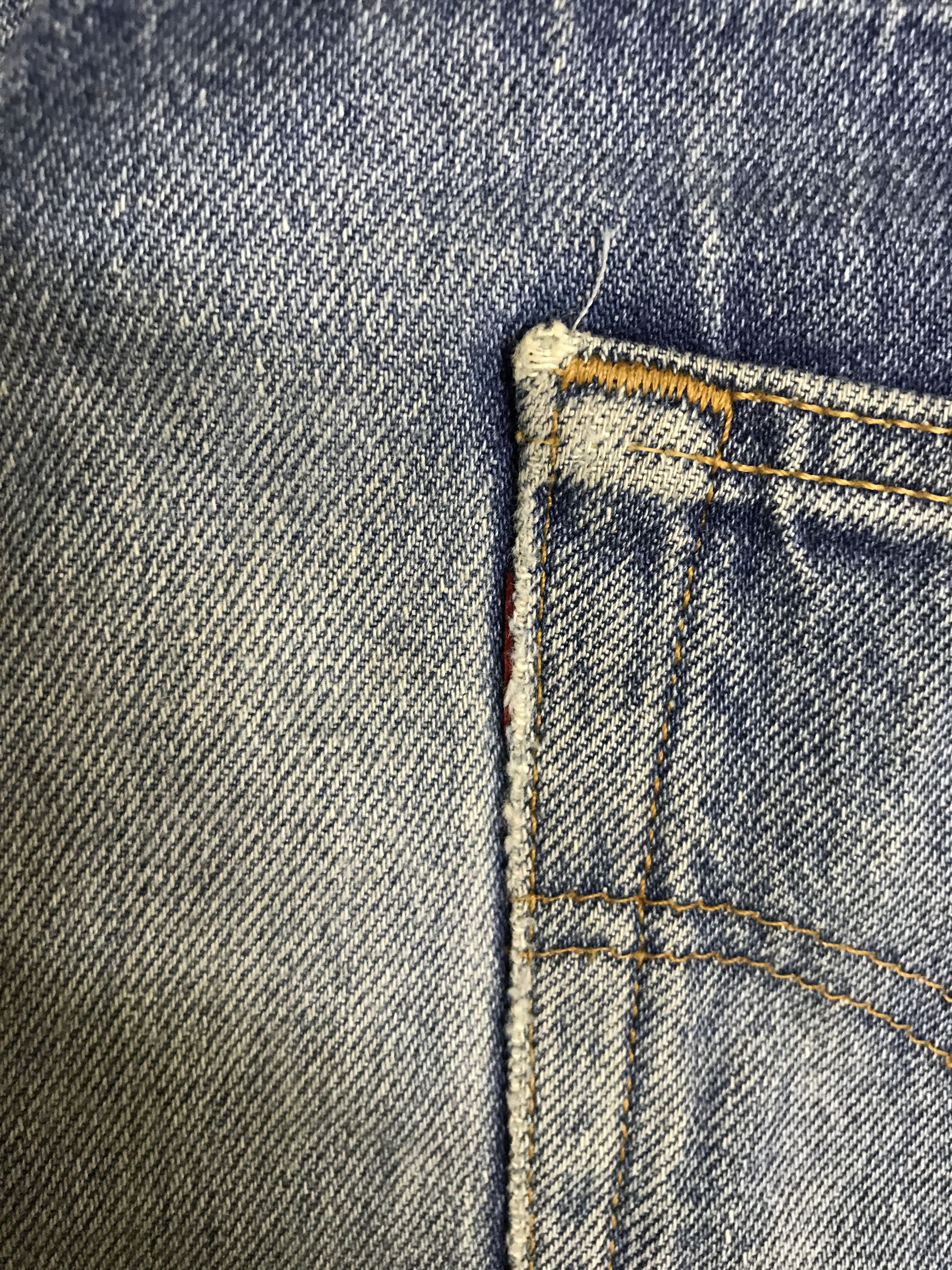 Levi's × Vintage VL186-Vintage Levis 501 Blue wash Jeans Size 29" - 14 Thumbnail