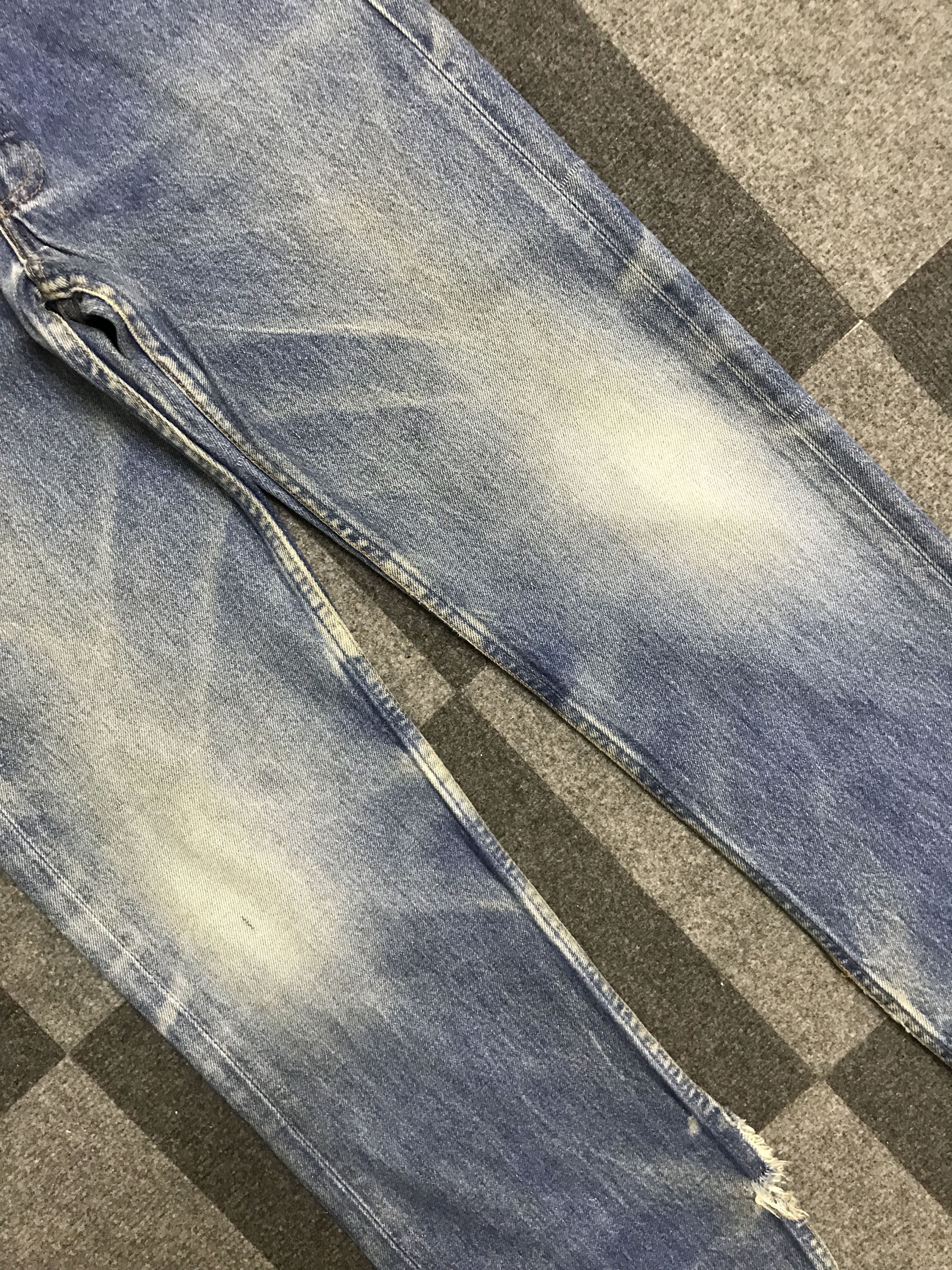 Levi's × Vintage VL186-Vintage Levis 501 Blue wash Jeans Size 29" - 3 Thumbnail