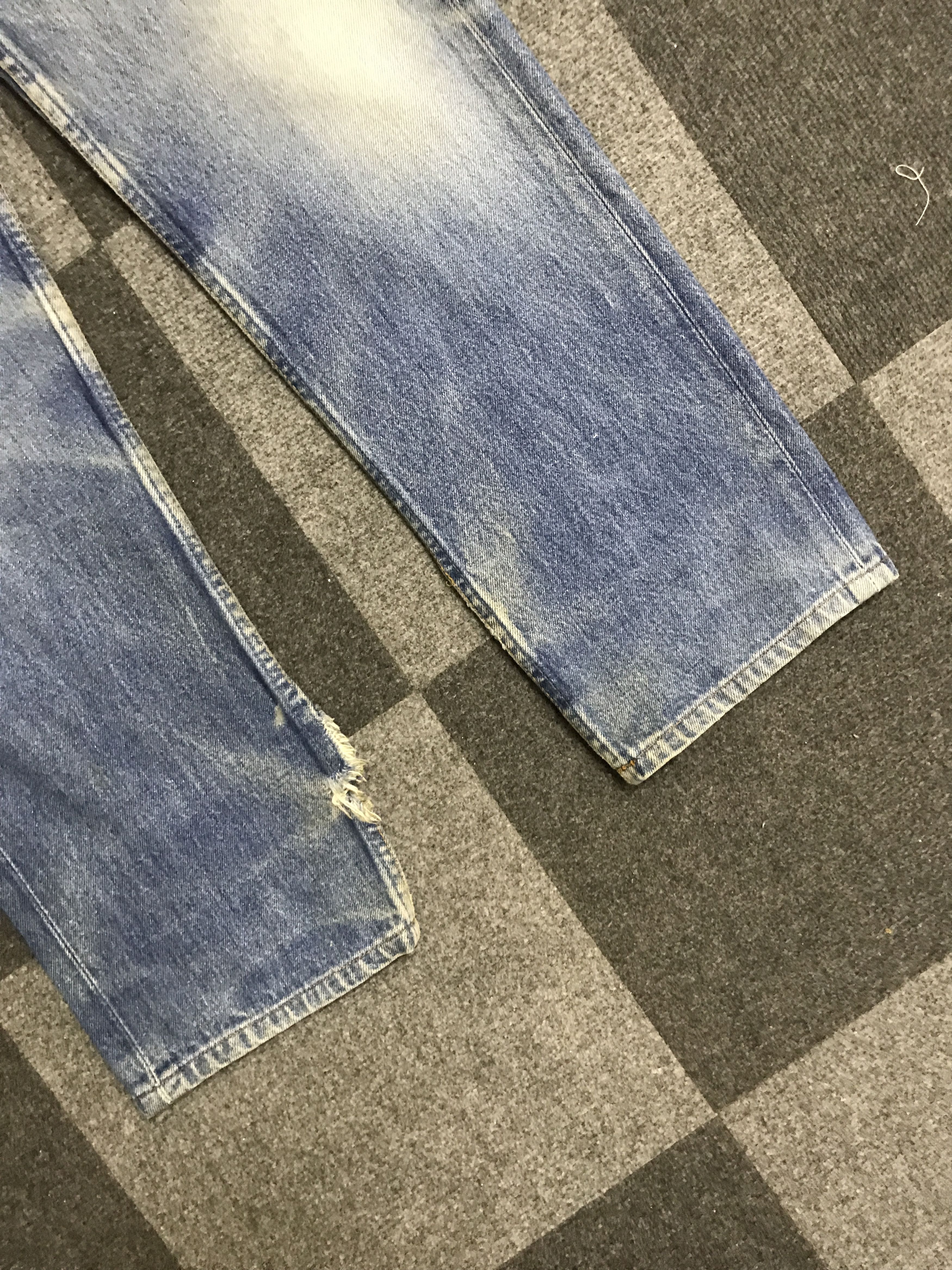Levi's × Vintage VL186-Vintage Levis 501 Blue wash Jeans Size 29" - 4 Thumbnail
