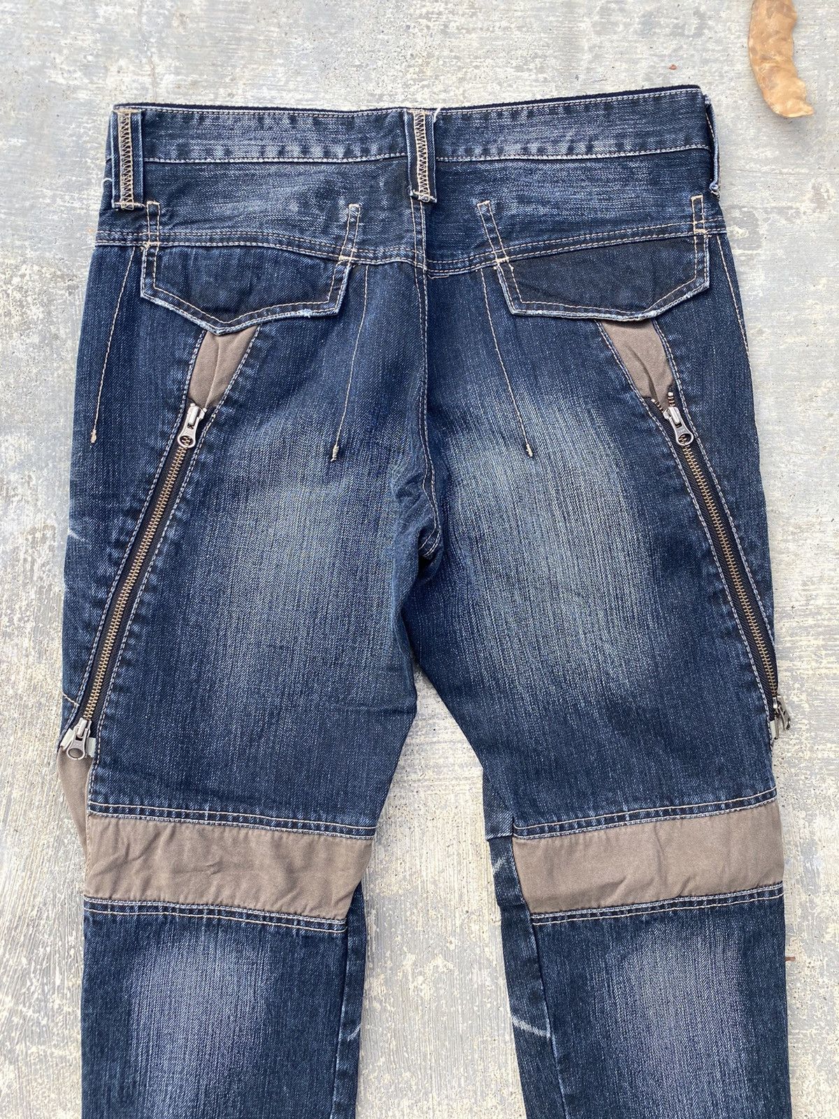 PPFM PPFM JAPAN PUNK BONDAGE COWBOY RAVE GRUNGE GORPCORE CARGO Size US 31 - 10 Thumbnail