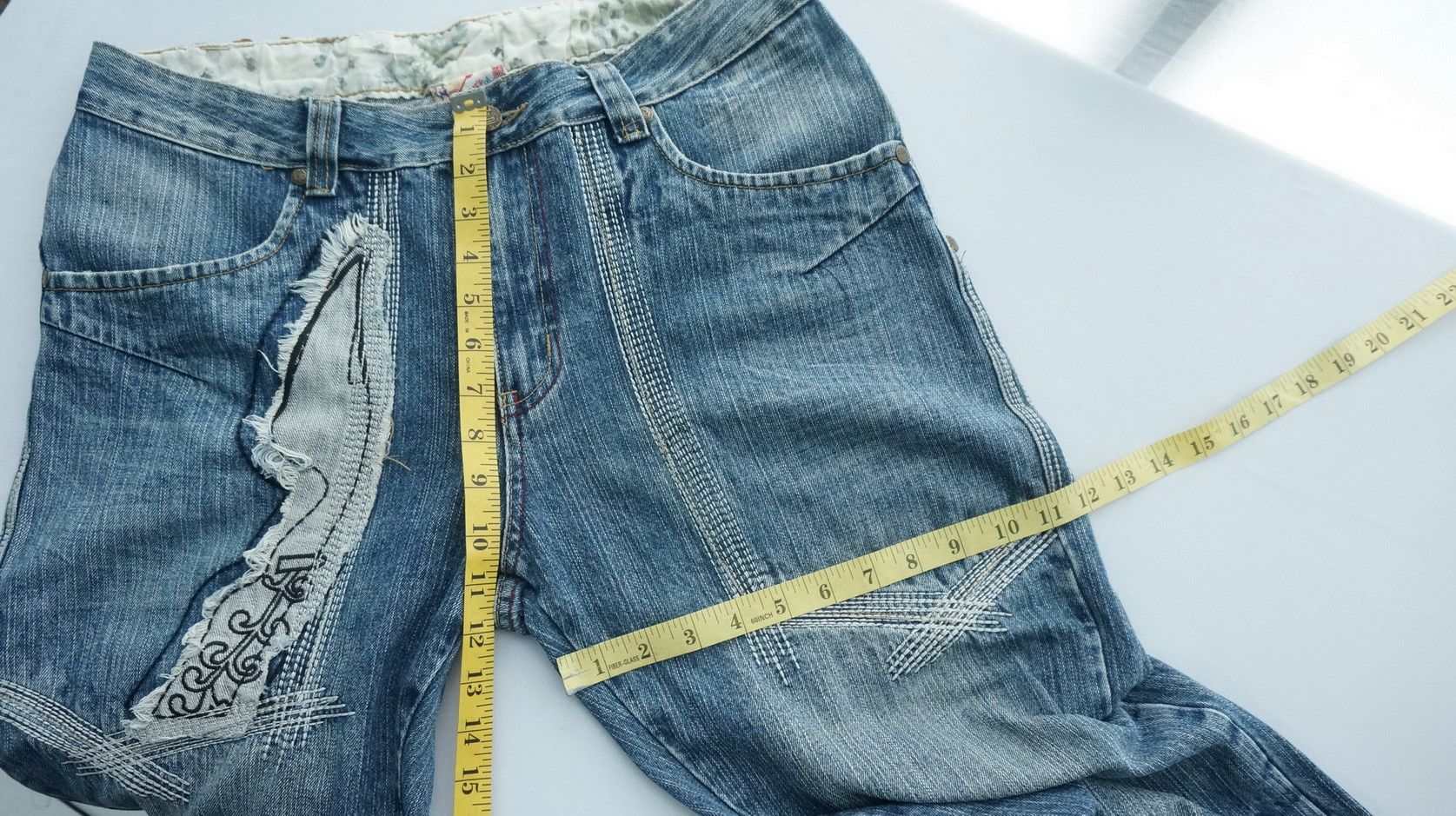 Artful Dodger 🔥ARTFUL DODGER Skull Jeans Inspired Number Nine Mastermind Size US 34 / EU 50 - 11 Thumbnail