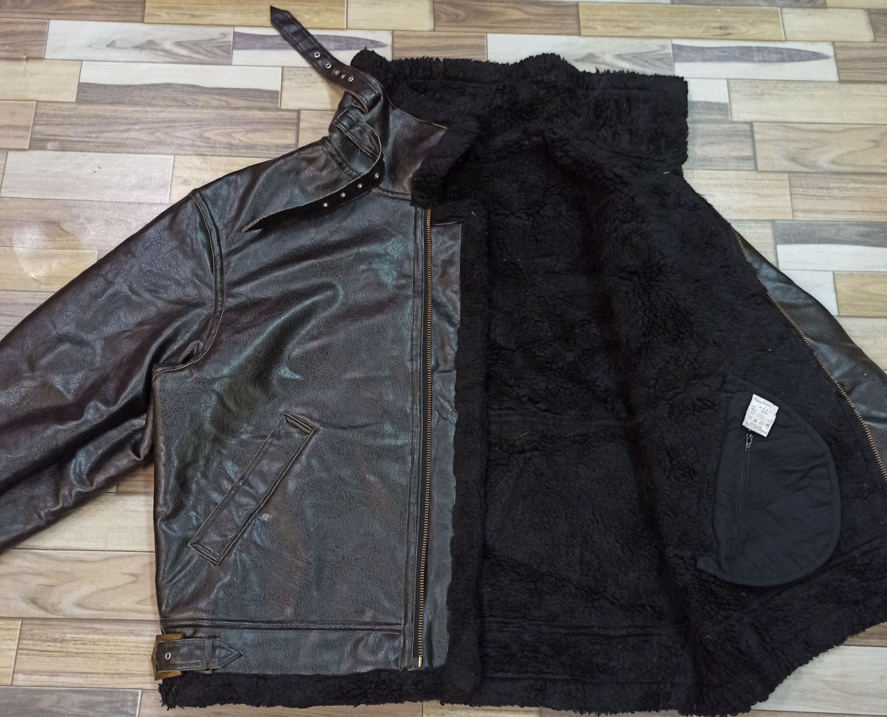 Japanese Brand Rare Leather Jacket Excursion From Japan LGB/KMrii Size US L / EU 52-54 / 3 - 4 Thumbnail