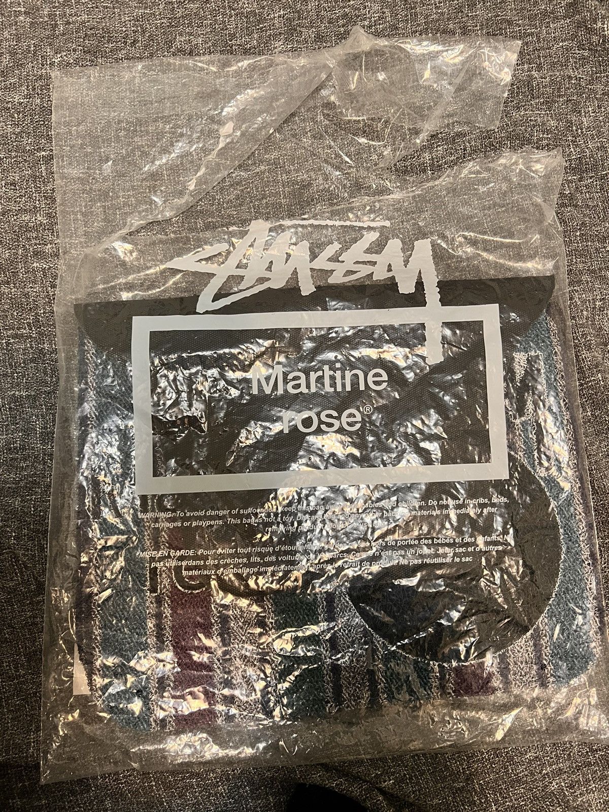 新品 STÜSSY & MARTINE ROSE CAR MAT SET-