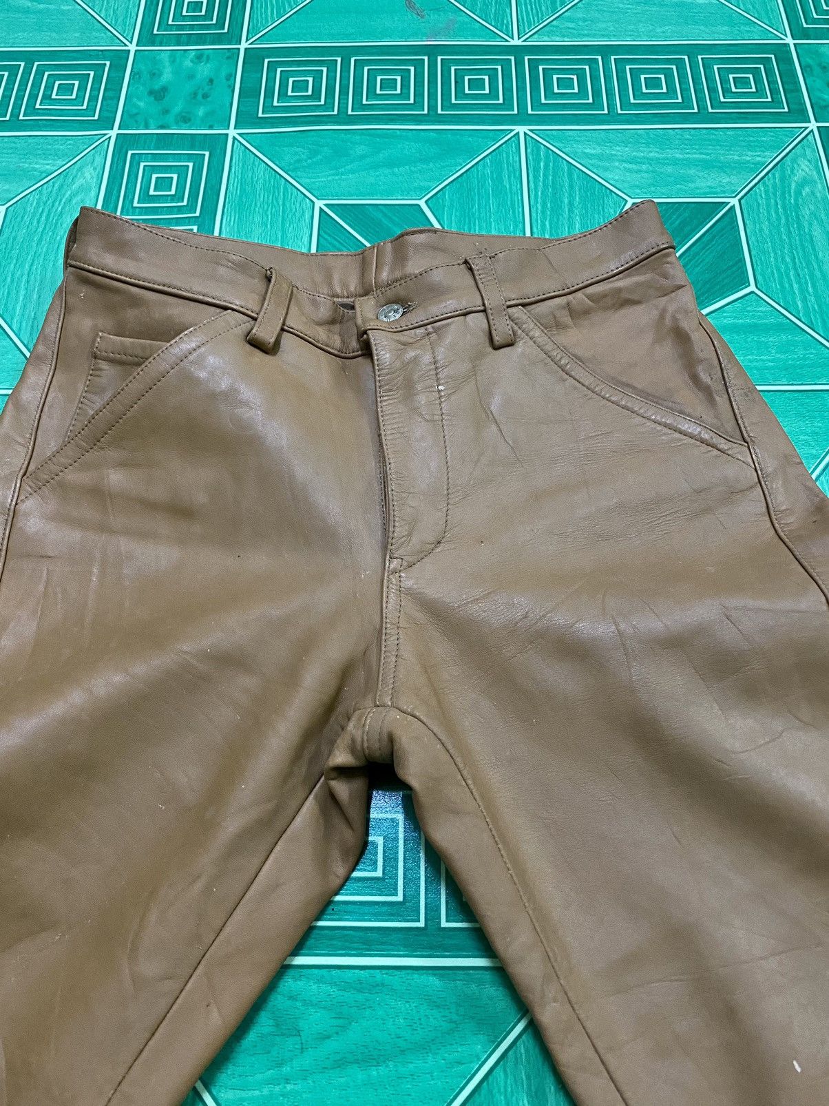 Genuine Leather PPFM Leather Pants Size US 32 / EU 48 - 9 Thumbnail