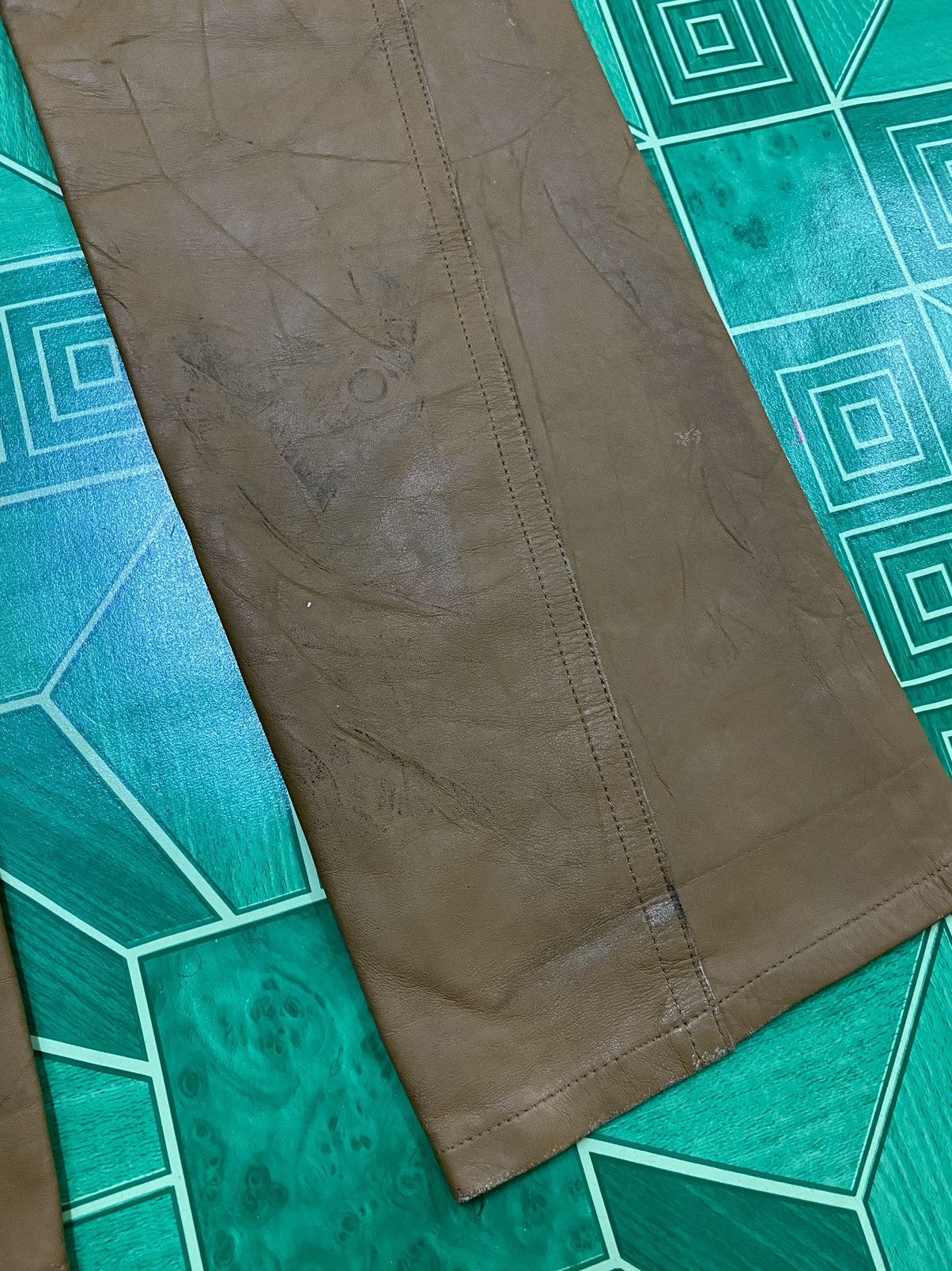 Genuine Leather PPFM Leather Pants Size US 32 / EU 48 - 12 Thumbnail
