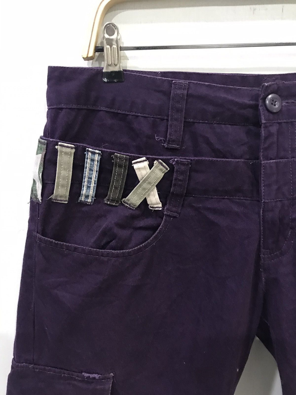 Designer × Japanese Brand × Seditionaries DOMINATE Japan Double Waist Short Cargo Pant Size US 34 / EU 50 - 3 Thumbnail
