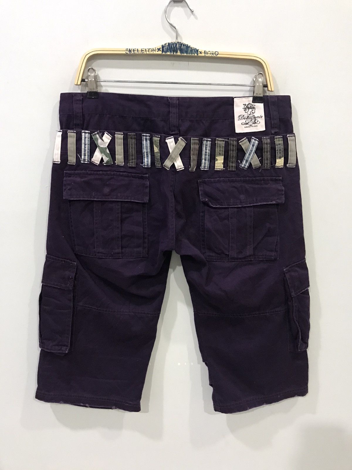 Designer × Japanese Brand × Seditionaries DOMINATE Japan Double Waist Short Cargo Pant Size US 34 / EU 50 - 9 Thumbnail