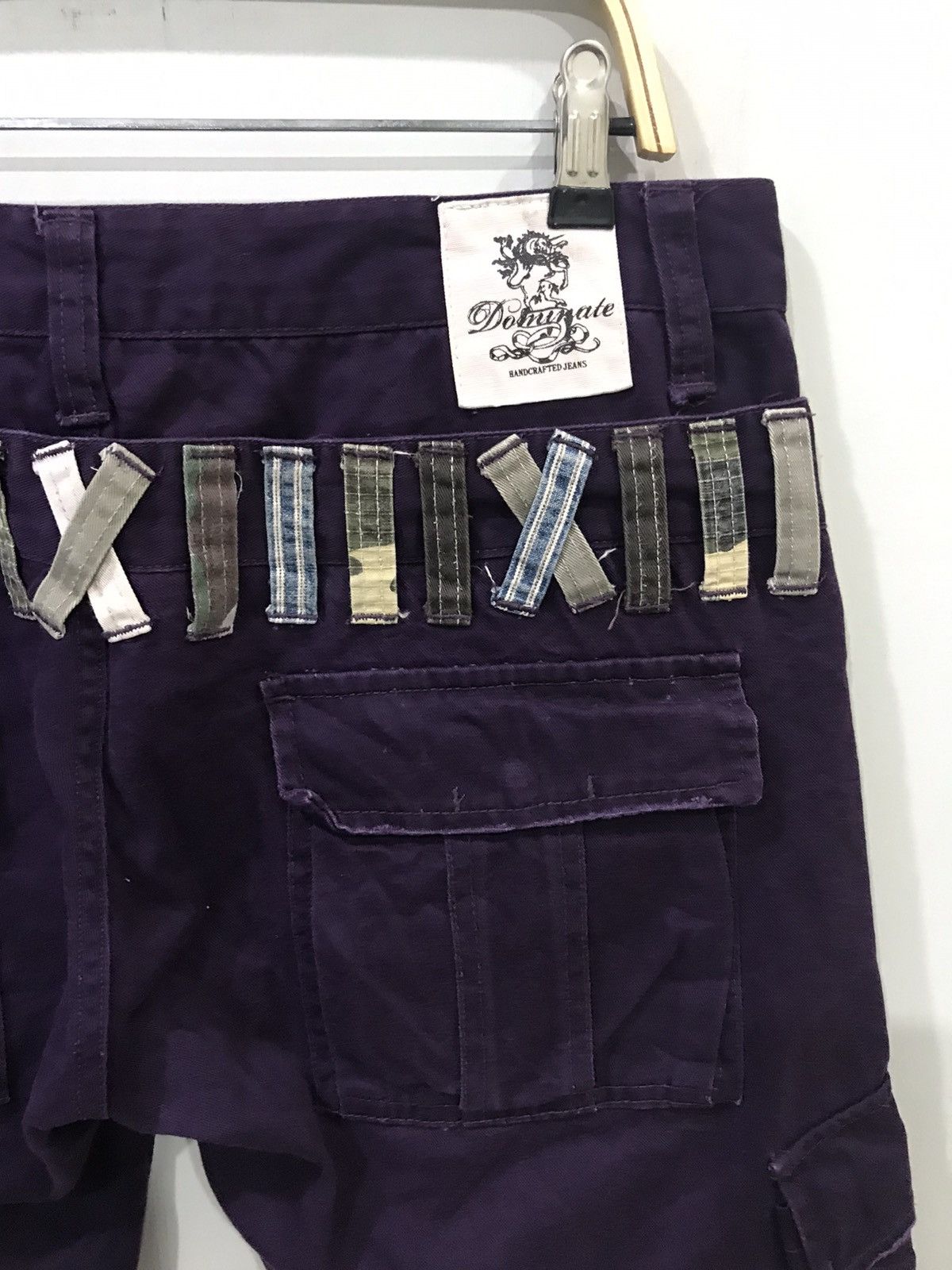 Designer × Japanese Brand × Seditionaries DOMINATE Japan Double Waist Short Cargo Pant Size US 34 / EU 50 - 10 Thumbnail