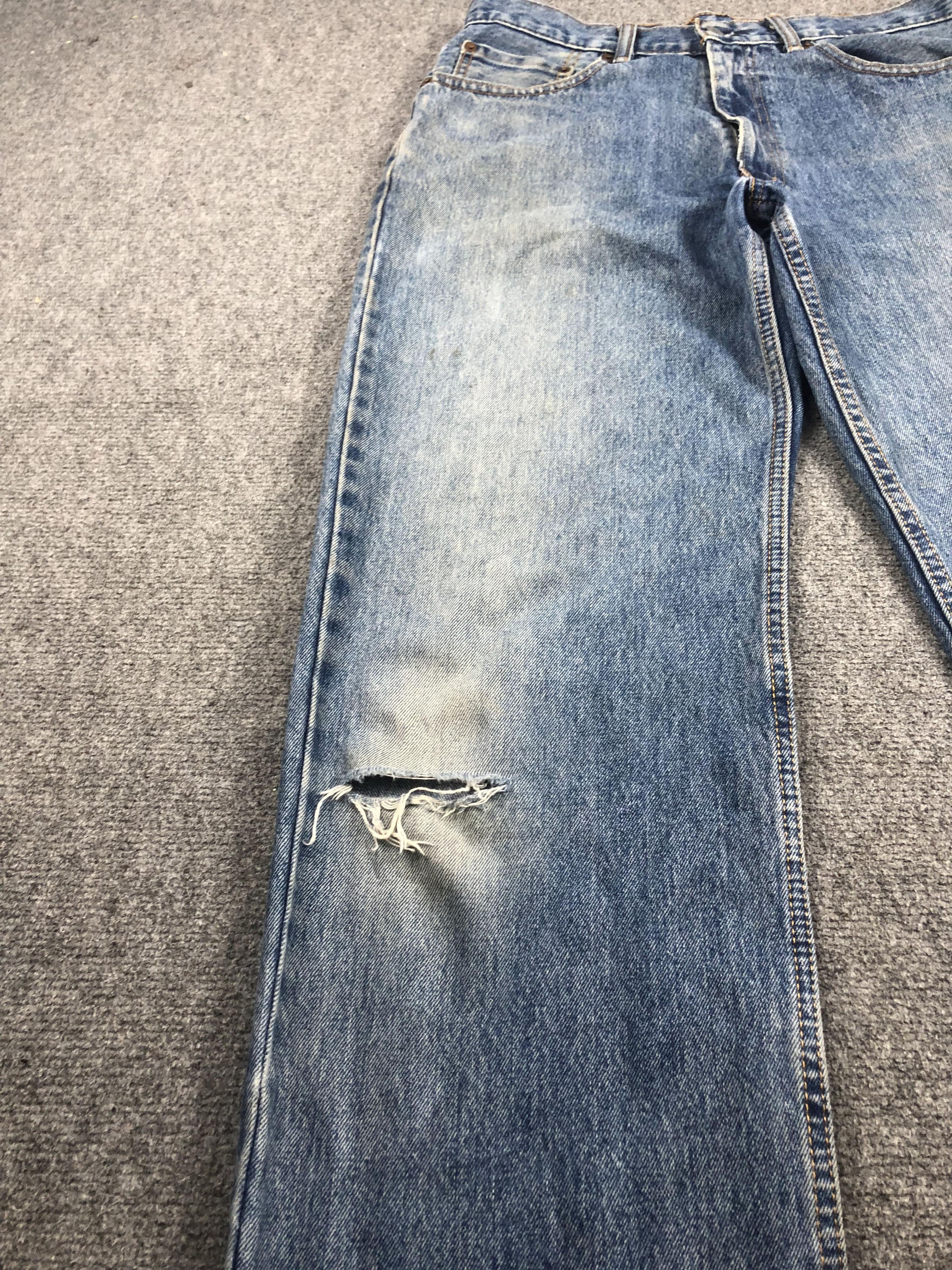 Levi's × Vintage Vintage Levis 550 Faded Blue Jeans DP2216 Size US 34 / EU 50 - 11 Thumbnail