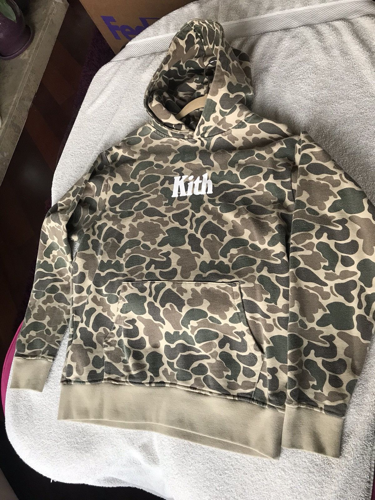 Kith × Timberland 2017 Kith x Timberland “Duck Camo” Hooded Sweatshirt Size US S / EU 44-46 / 1 - 1 Thumbnail