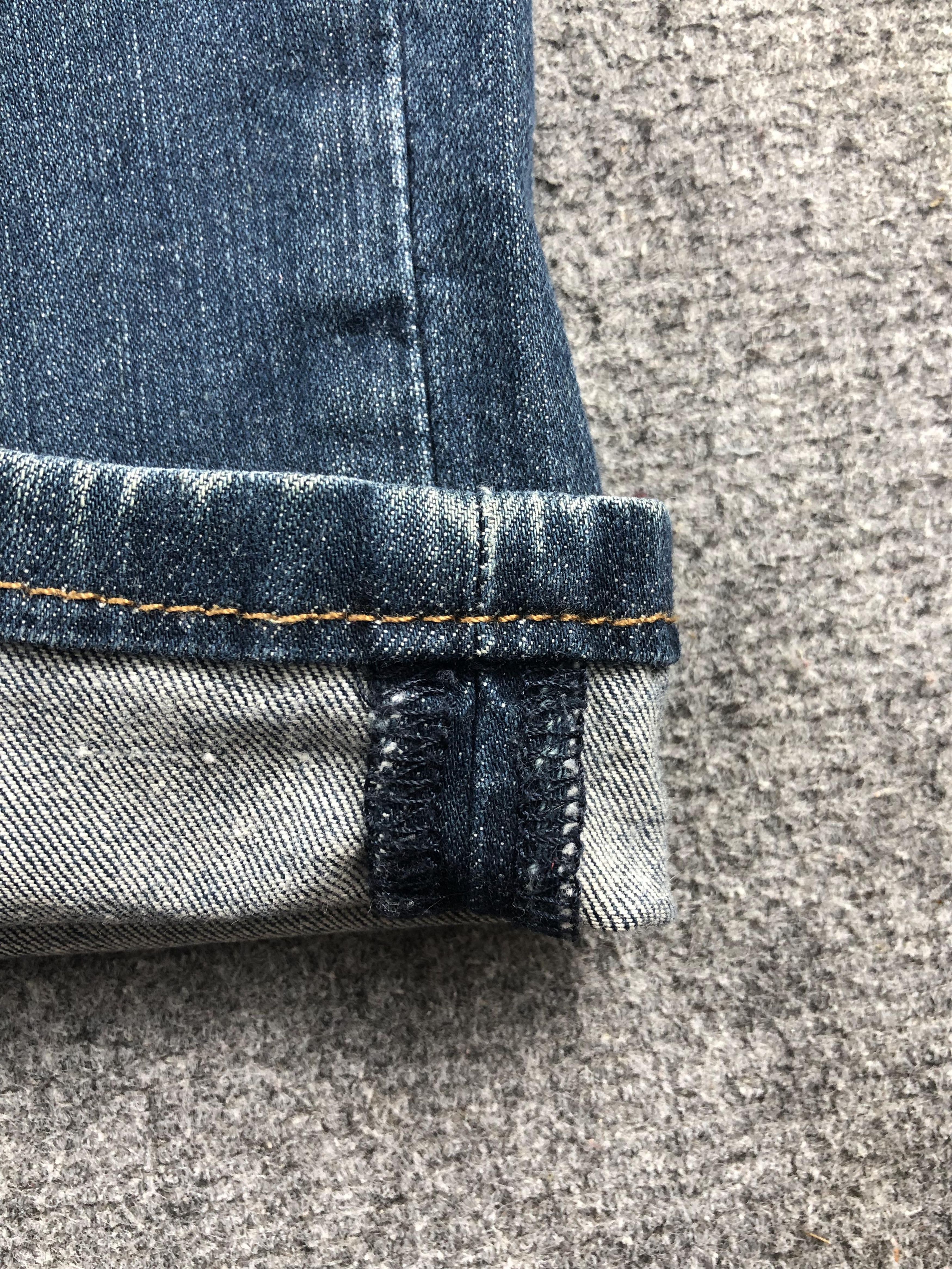 Levi's Vintage Levis 541 Faded Blue Jeans DP2217 Size US 35 - 13 Thumbnail