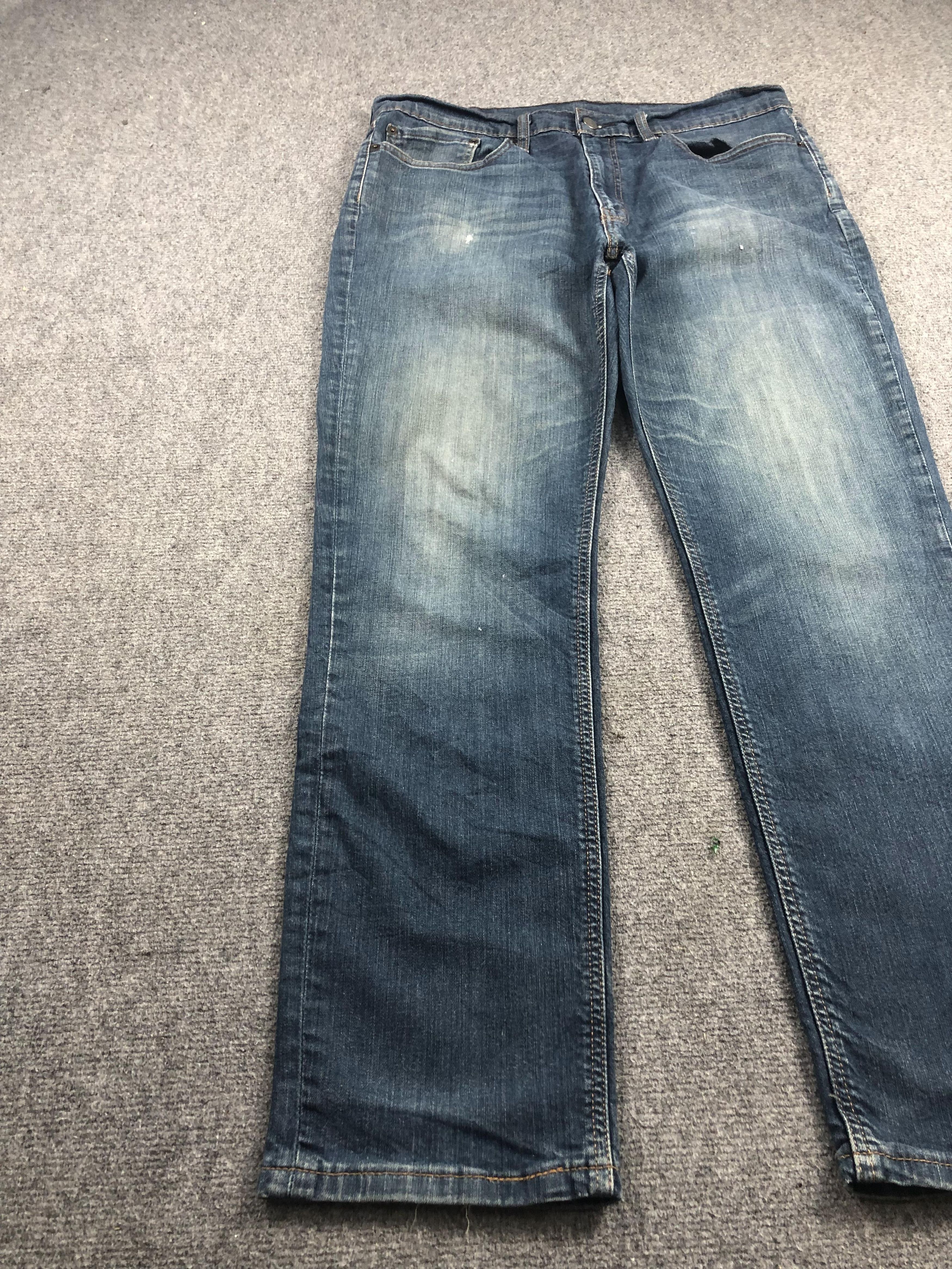 Levi's Vintage Levis 541 Faded Blue Jeans DP2217 Size US 35 - 11 Thumbnail