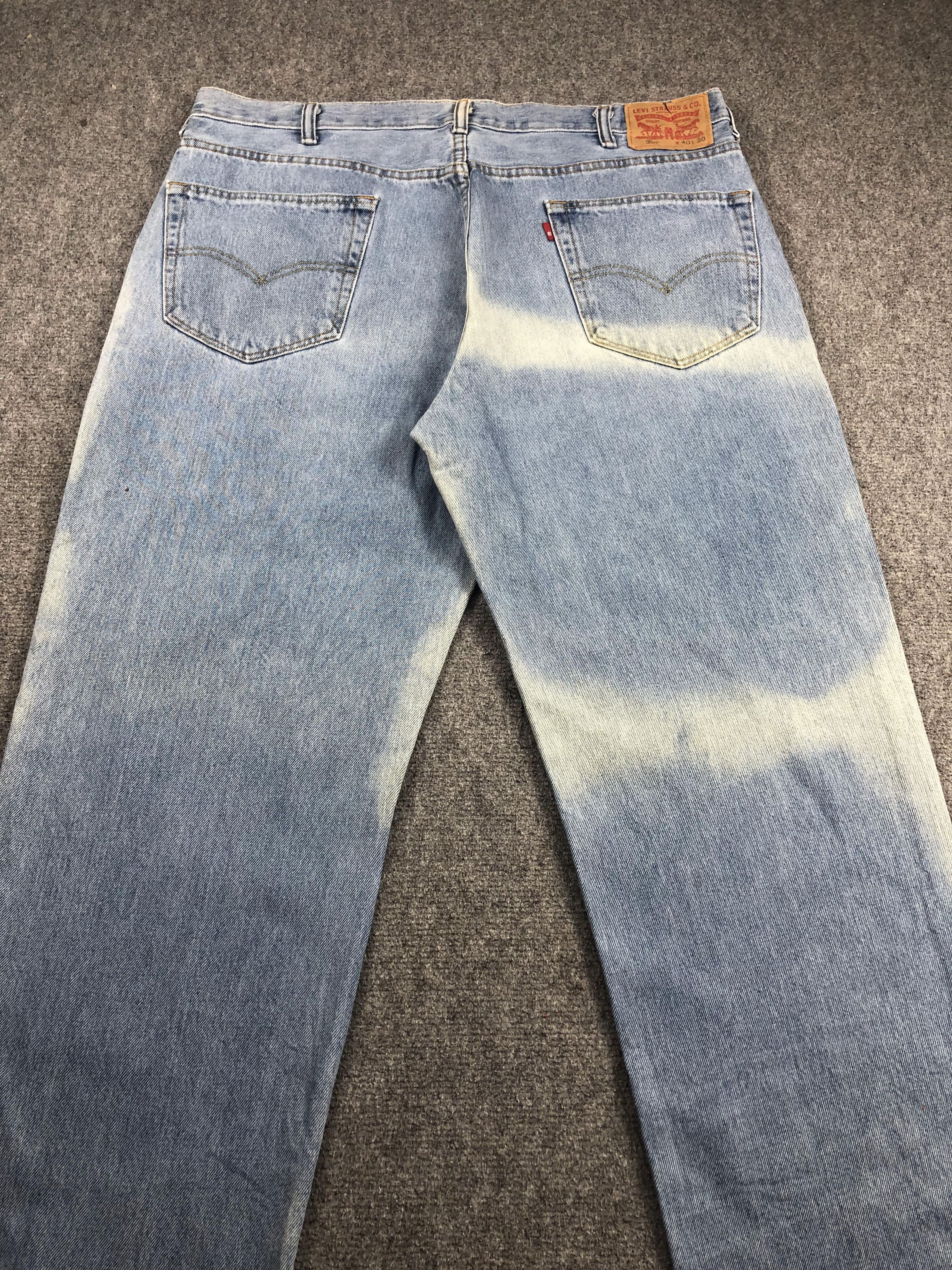 Levi's Vintage Levis 550 Faded Blue Jeans DP2218 Size US 38 / EU 54 - 7 Thumbnail