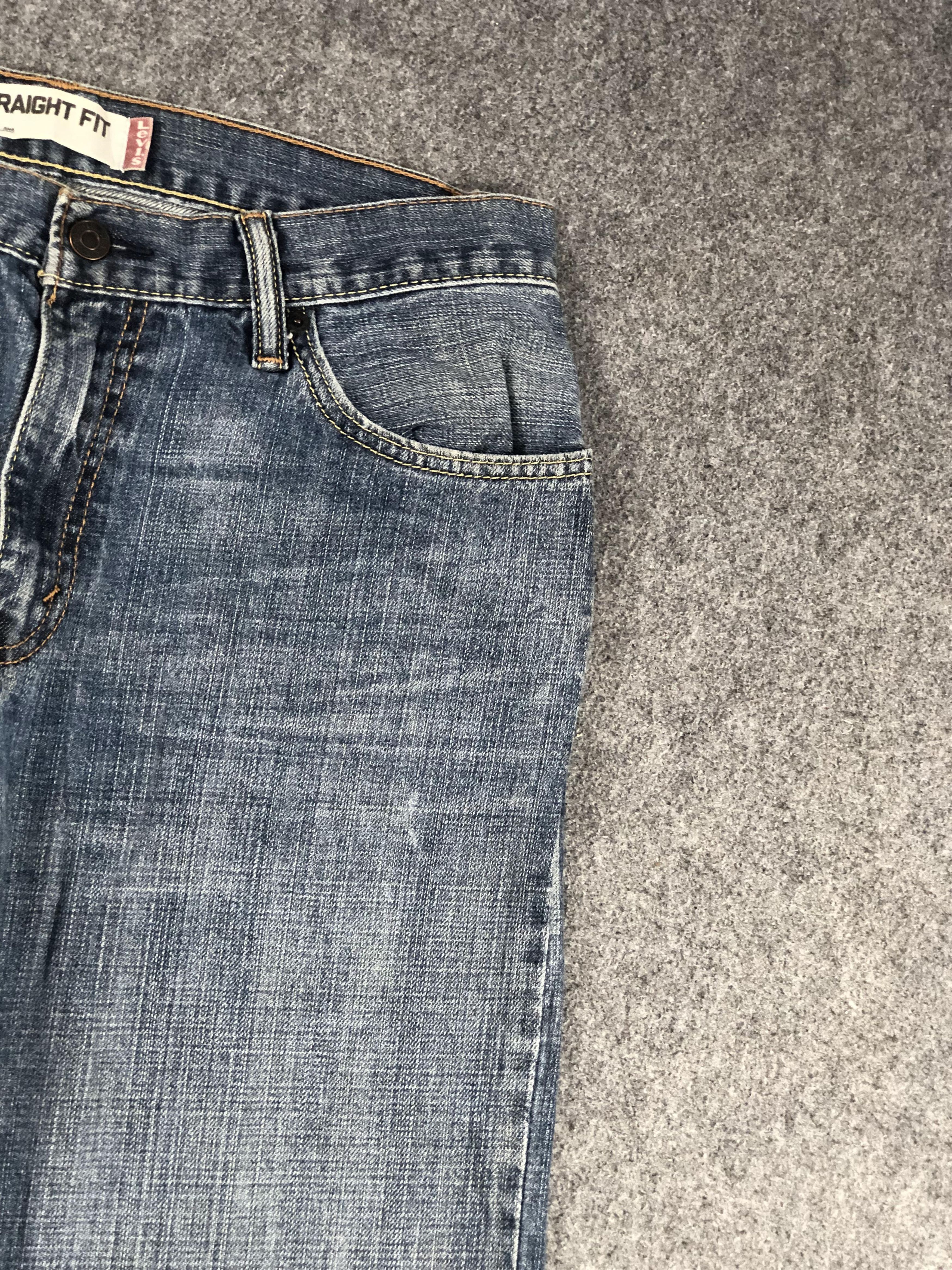 Levi's Vintage Levis 505 Faded Blue Jeans DP2219 Size US 31 - 12 Thumbnail