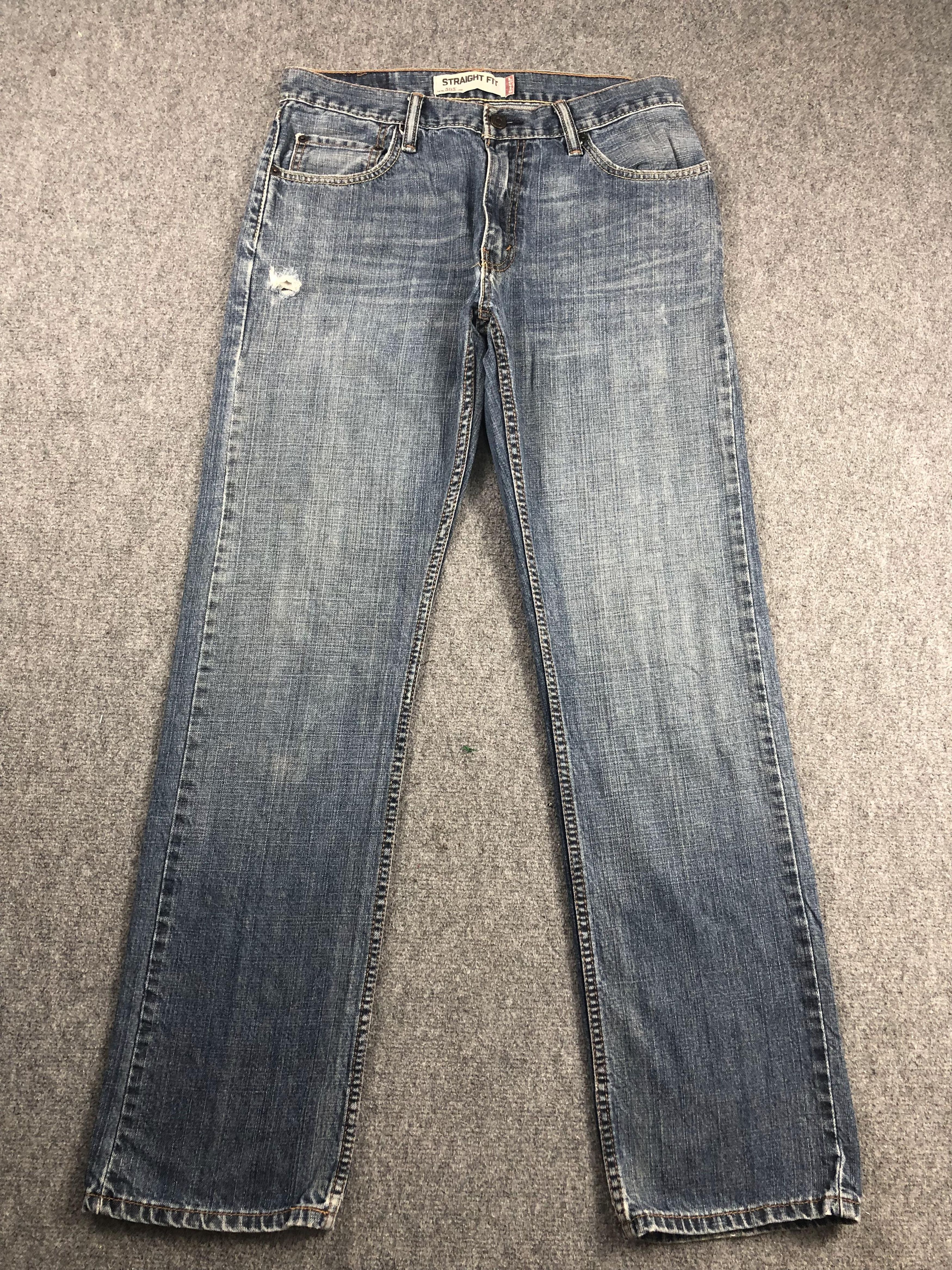 Levi's Vintage Levis 505 Faded Blue Jeans DP2219 Size US 31 - 1 Thumbnail