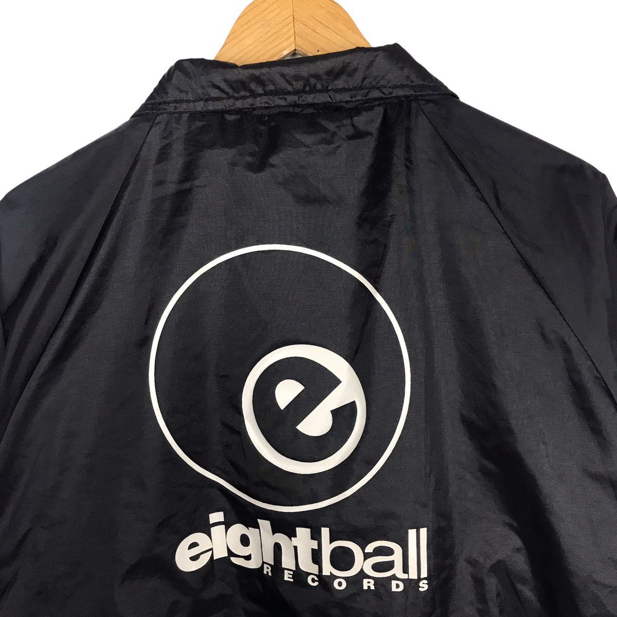 Rap Tees × Vintage 🔥Rare🔥 Vintage 90s Eight Ball Records Label House Hip Hop Size US L / EU 52-54 / 3 - 5 Thumbnail
