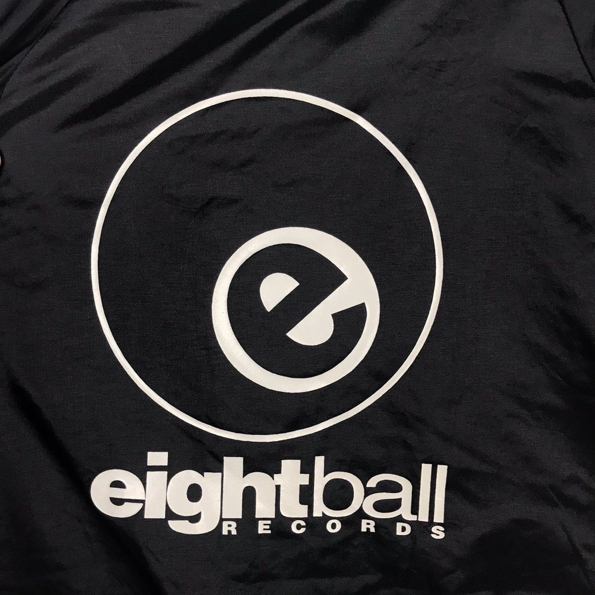 Rap Tees × Vintage 🔥Rare🔥 Vintage 90s Eight Ball Records Label House Hip Hop Size US L / EU 52-54 / 3 - 6 Thumbnail