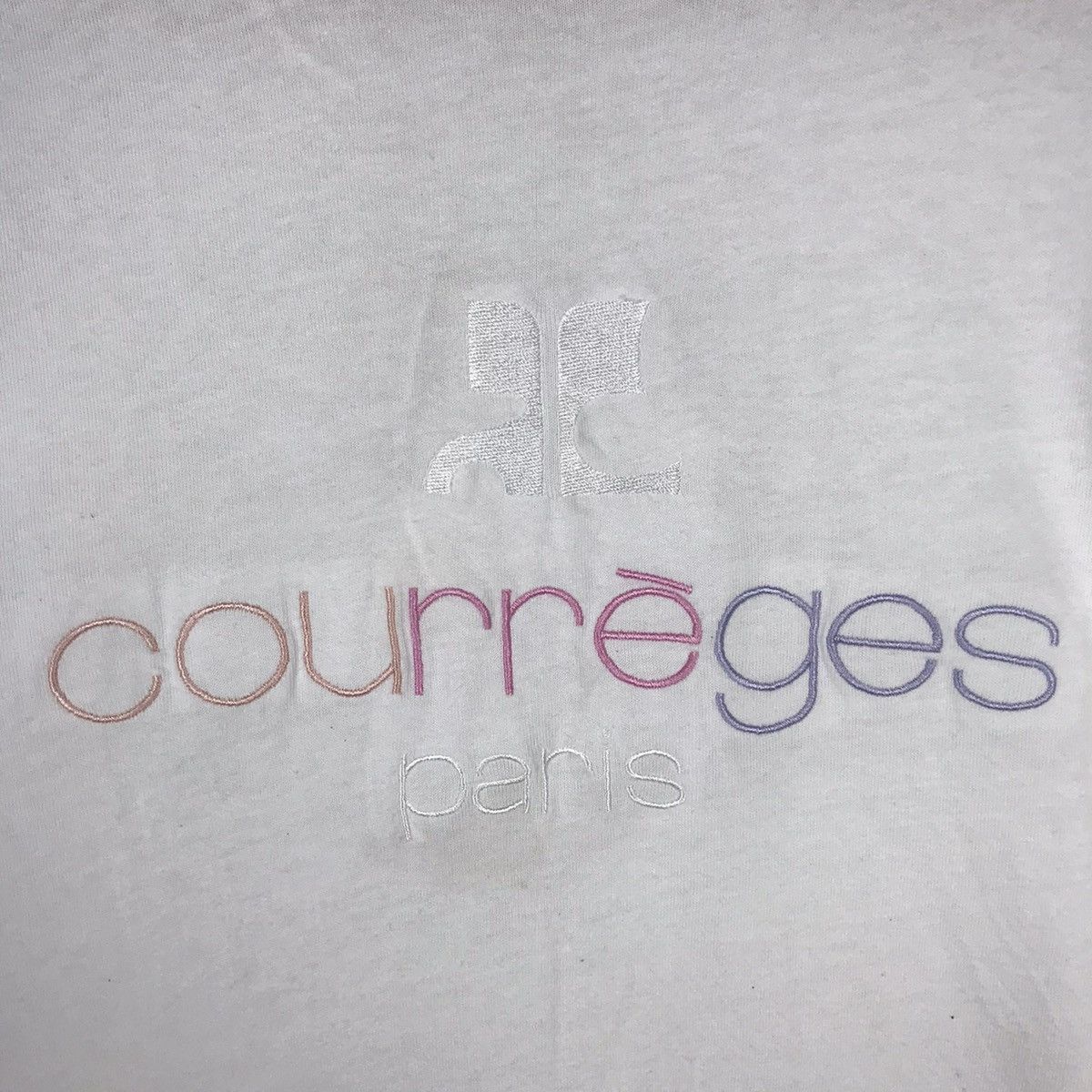 Courreges × Designer × Vintage Vintage 90s Courrèges Big Logo Embroidered Designer/Fashion Size US L / EU 52-54 / 3 - 4 Thumbnail