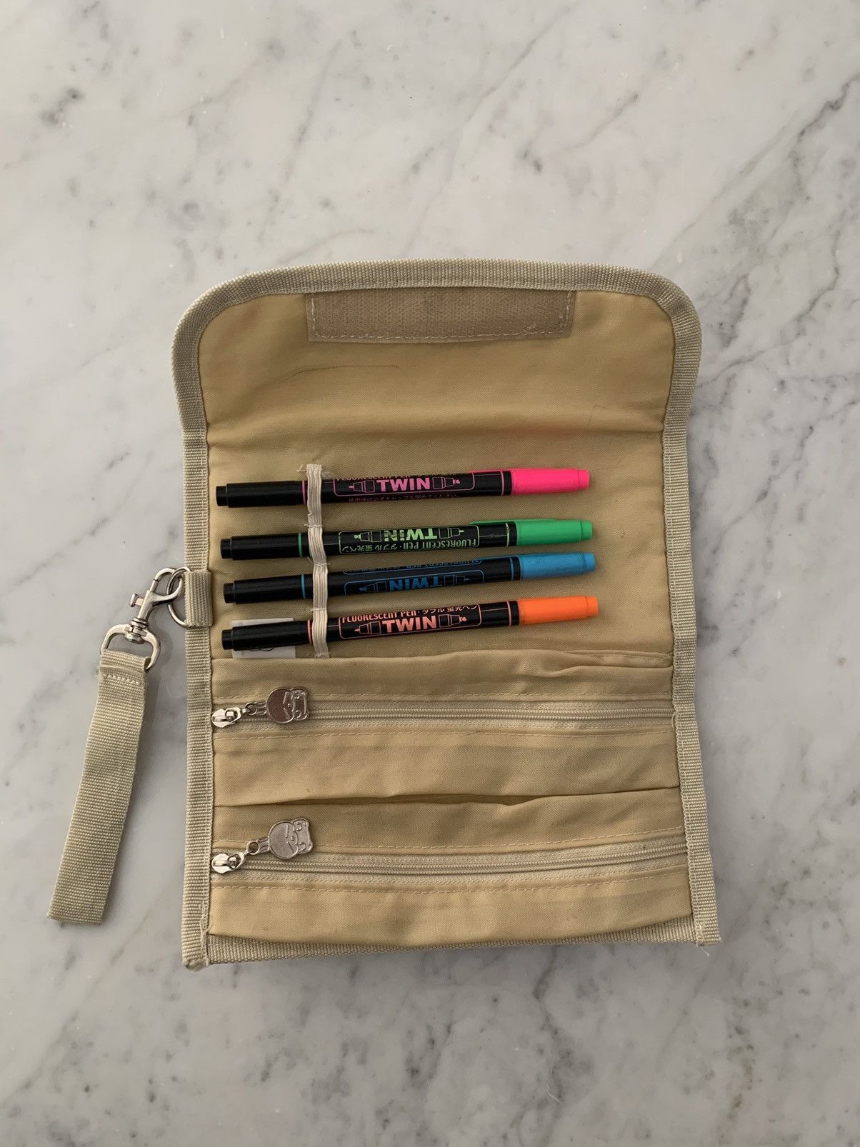 Japanese Brand MASHIMARO PENCIL CASE Size ONE SIZE - 2 Thumbnail