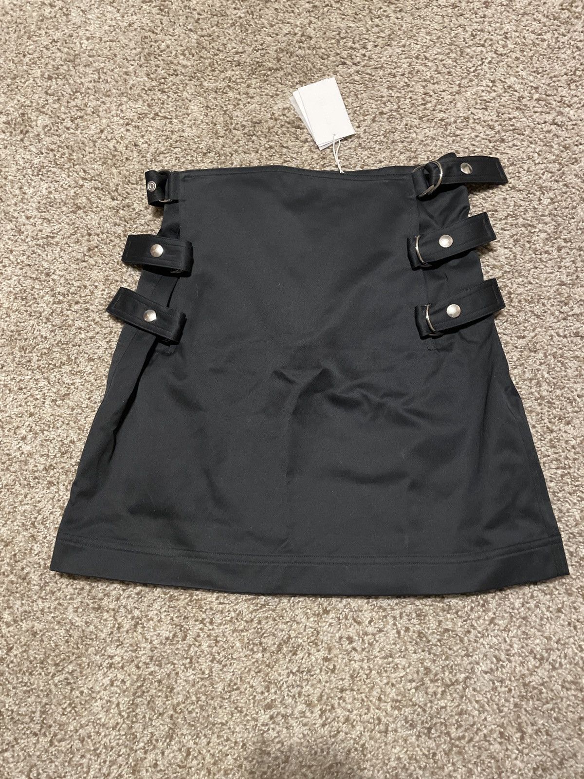 Helmut Lang buckle straight skirt Size 30" / US 8 / IT 44 - 1 Thumbnail