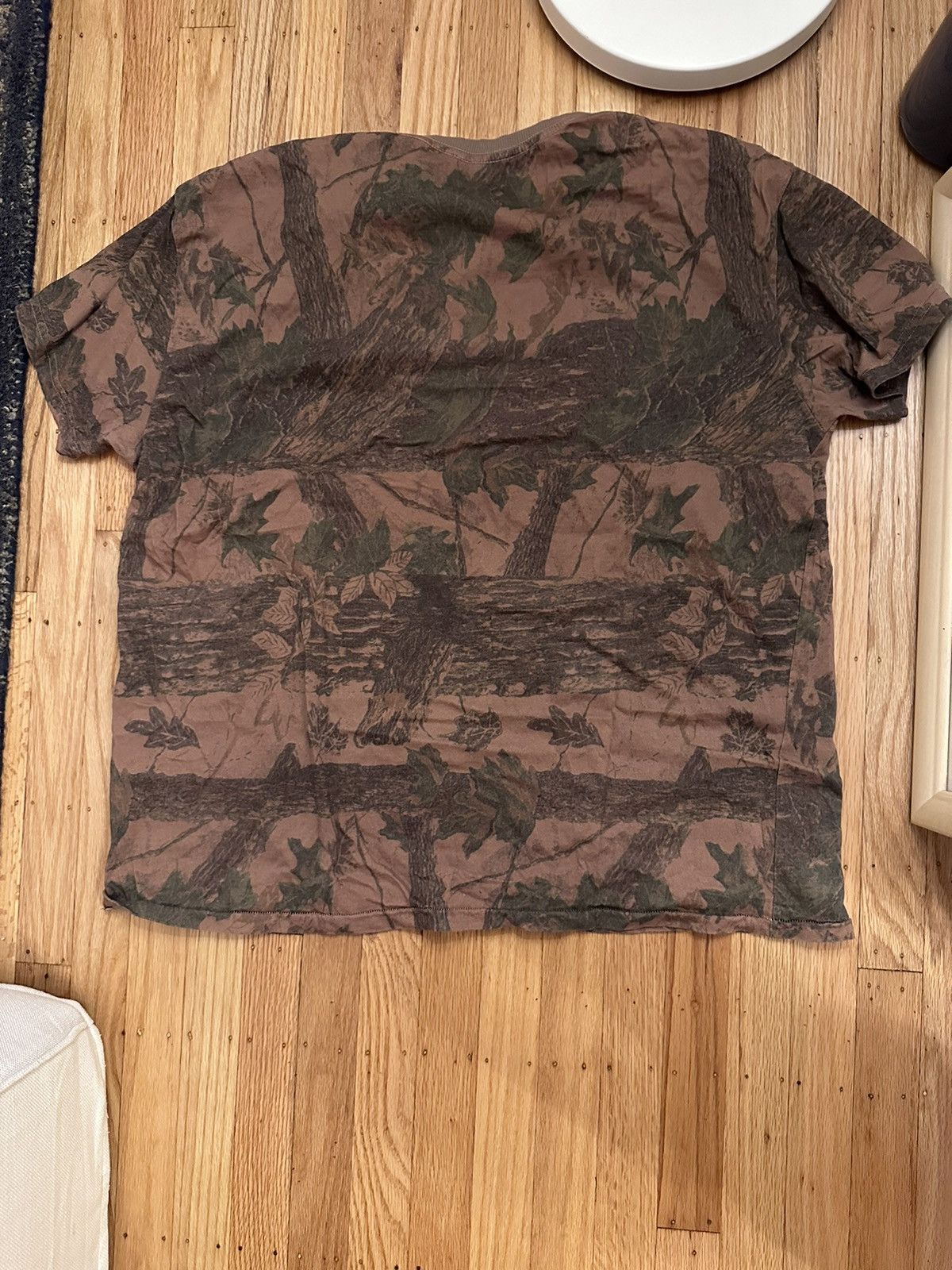 Yeezy Yeezy Season 4 Woodland Camo T-Shirt (Made in Italy)(S) Size US M / EU 48-50 / 2 - 3 Thumbnail