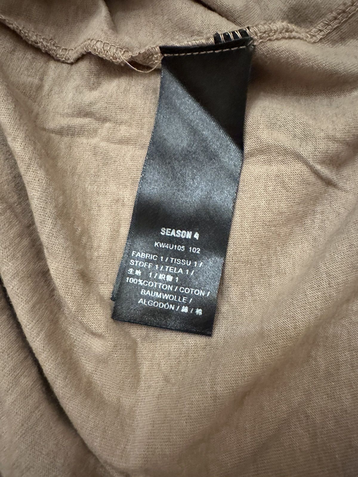 Yeezy Yeezy Season 4 Woodland Camo T-Shirt (Made in Italy)(S) Size US M / EU 48-50 / 2 - 5 Thumbnail