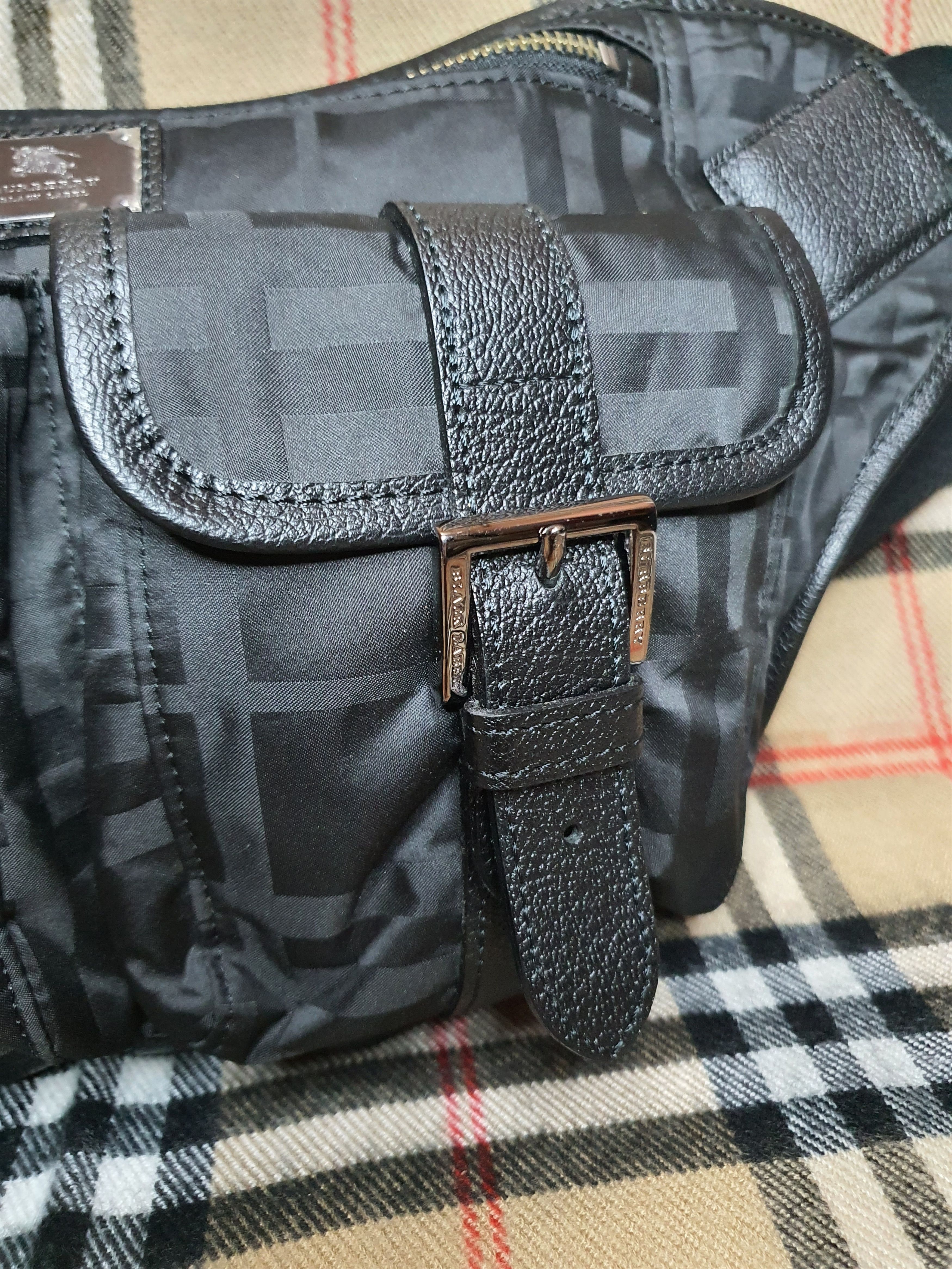 Burberry BURBERRY Black Label 2-Way Waist Bag Crossbody Bag. Size ONE SIZE - 4 Thumbnail