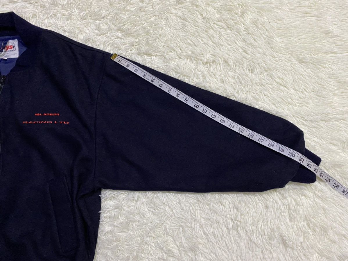 New England Outerwear 🔥RARE🔥Vintage Jays Racewear Wool Zipper Jacket Size US L / EU 52-54 / 3 - 17 Thumbnail