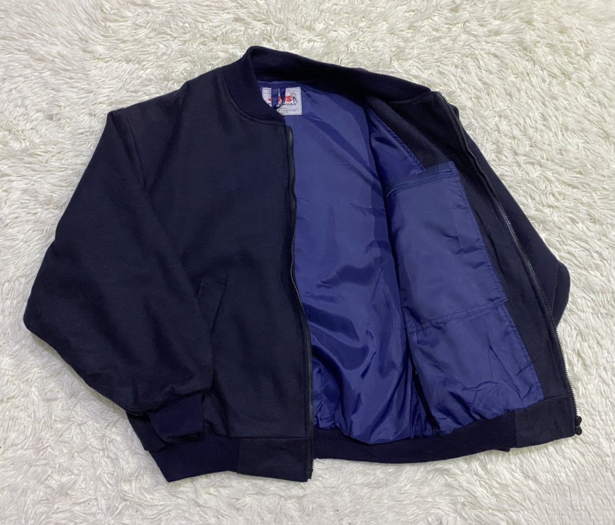 New England Outerwear 🔥RARE🔥Vintage Jays Racewear Wool Zipper Jacket Size US L / EU 52-54 / 3 - 10 Thumbnail