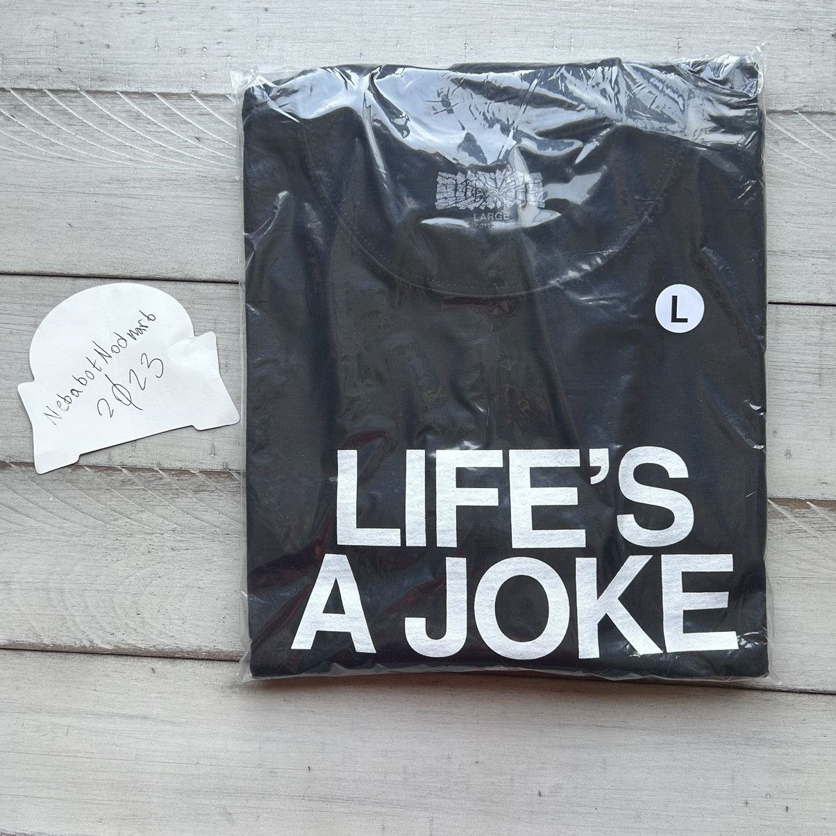 Burma LiFE’S A JOKE, THiS iS THE PUNCHLiNE tee Size US L / EU 52-54 / 3 - 3 Thumbnail