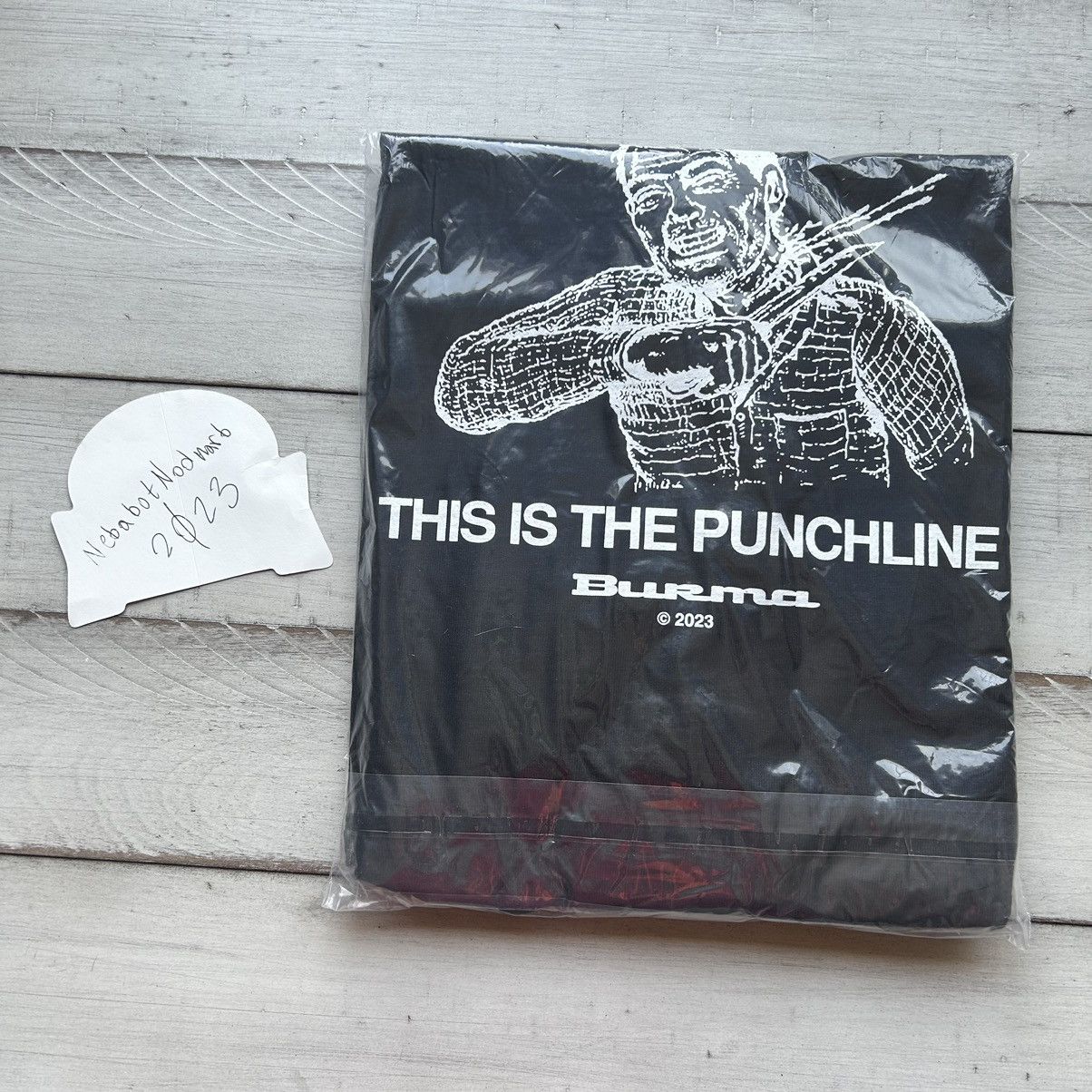 Burma LiFE’S A JOKE, THiS iS THE PUNCHLiNE tee Size US L / EU 52-54 / 3 - 5 Thumbnail