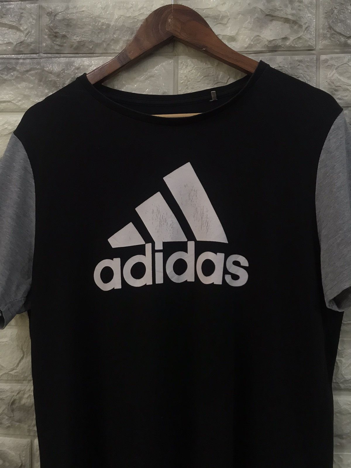 Adidas Adidas Big Logo T-Shirt Size US M / EU 48-50 / 2 - 3 Thumbnail